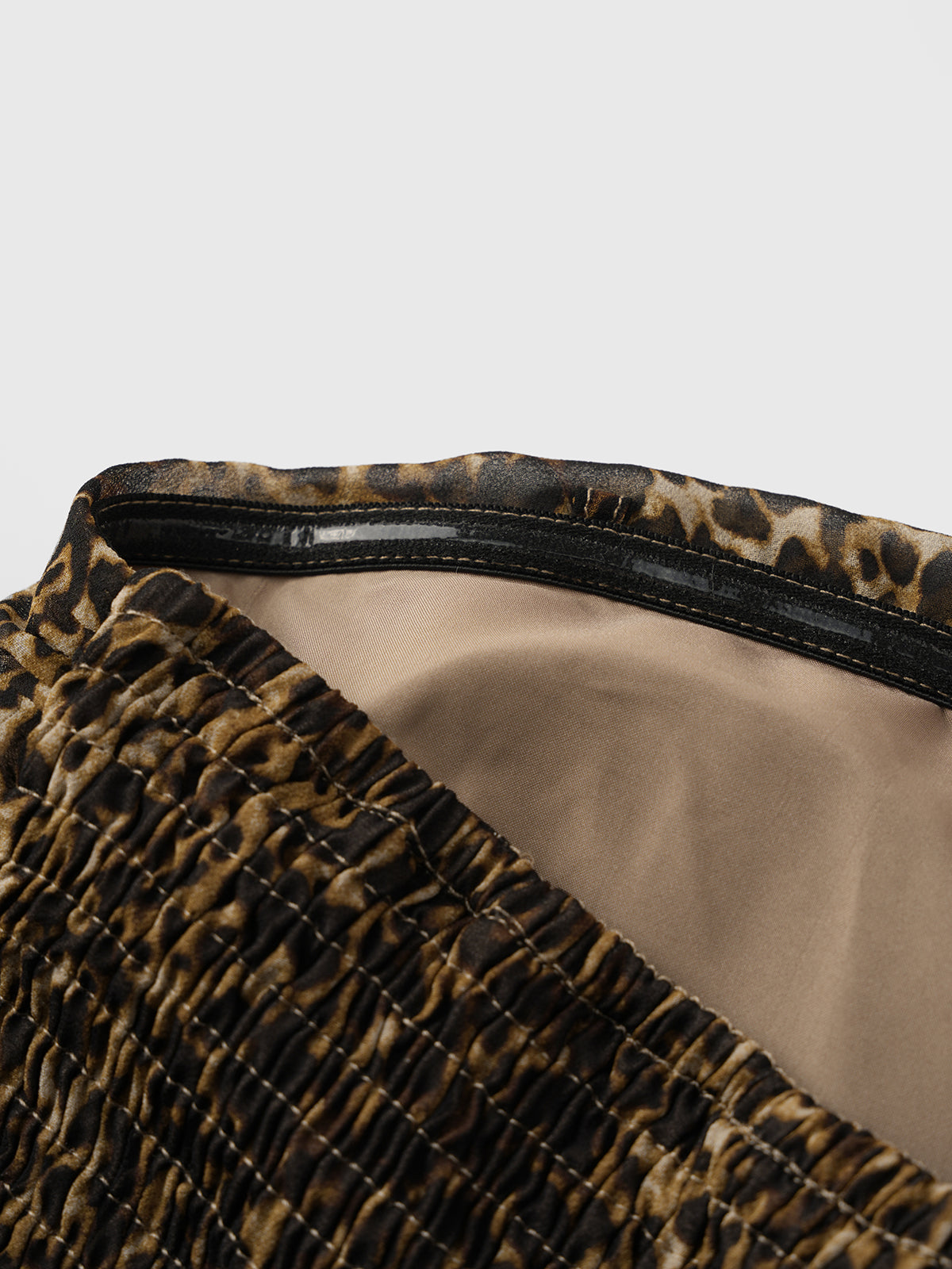 Open Claim Leopard Maxi Dress – Warm Fawn