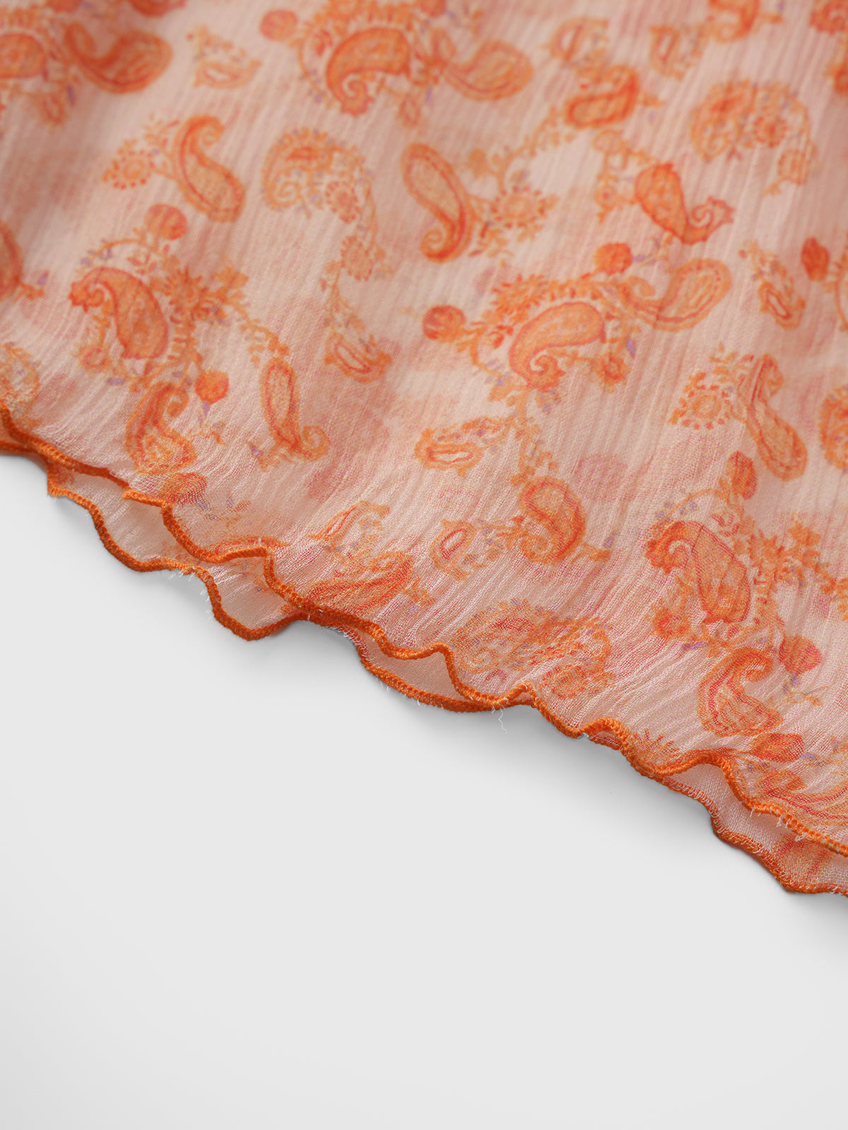 Feral Balance Draped Skirt – Rust Peach