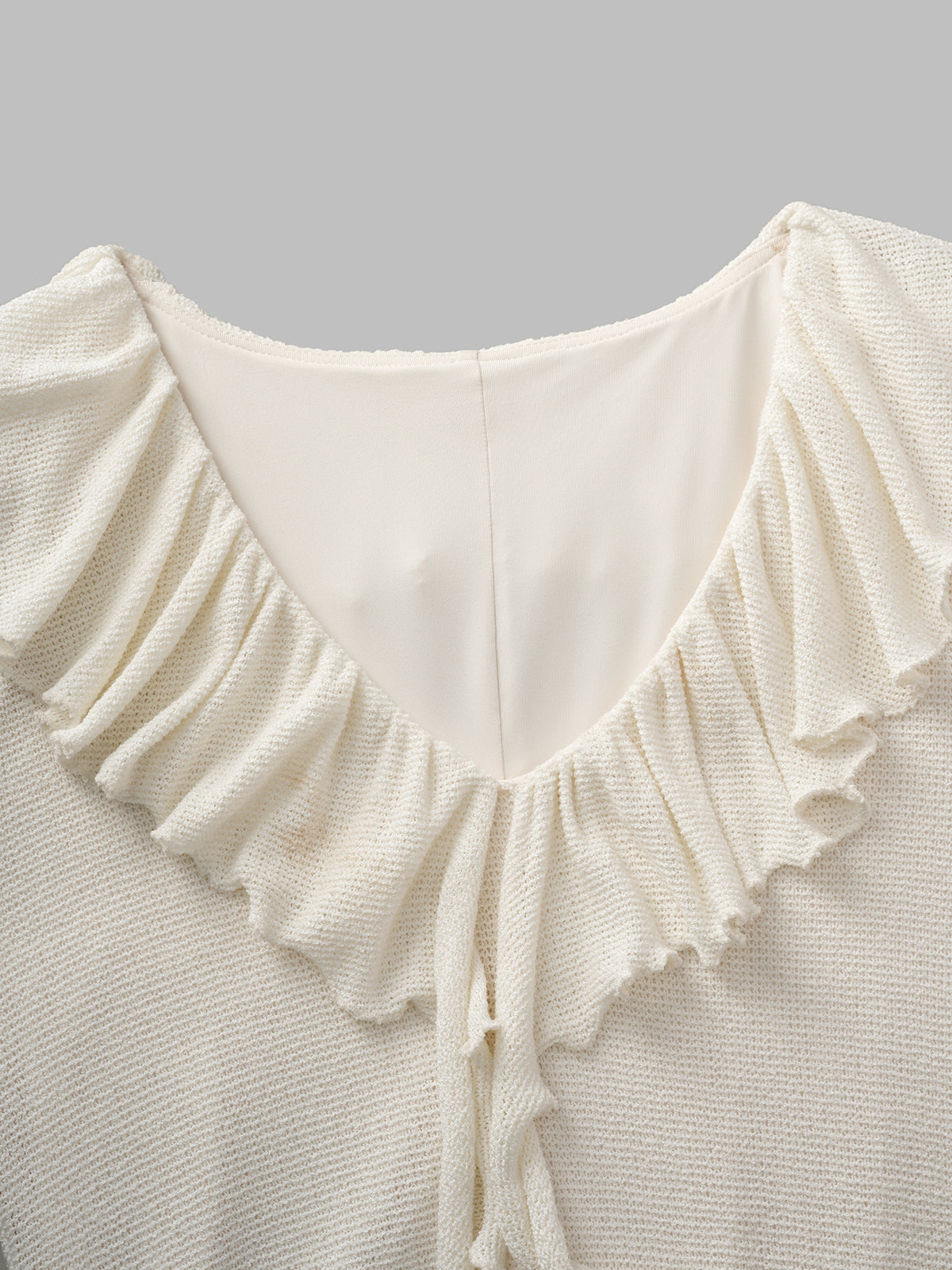 Slow Grip Drape Maxi Dress – Pearl Ivory