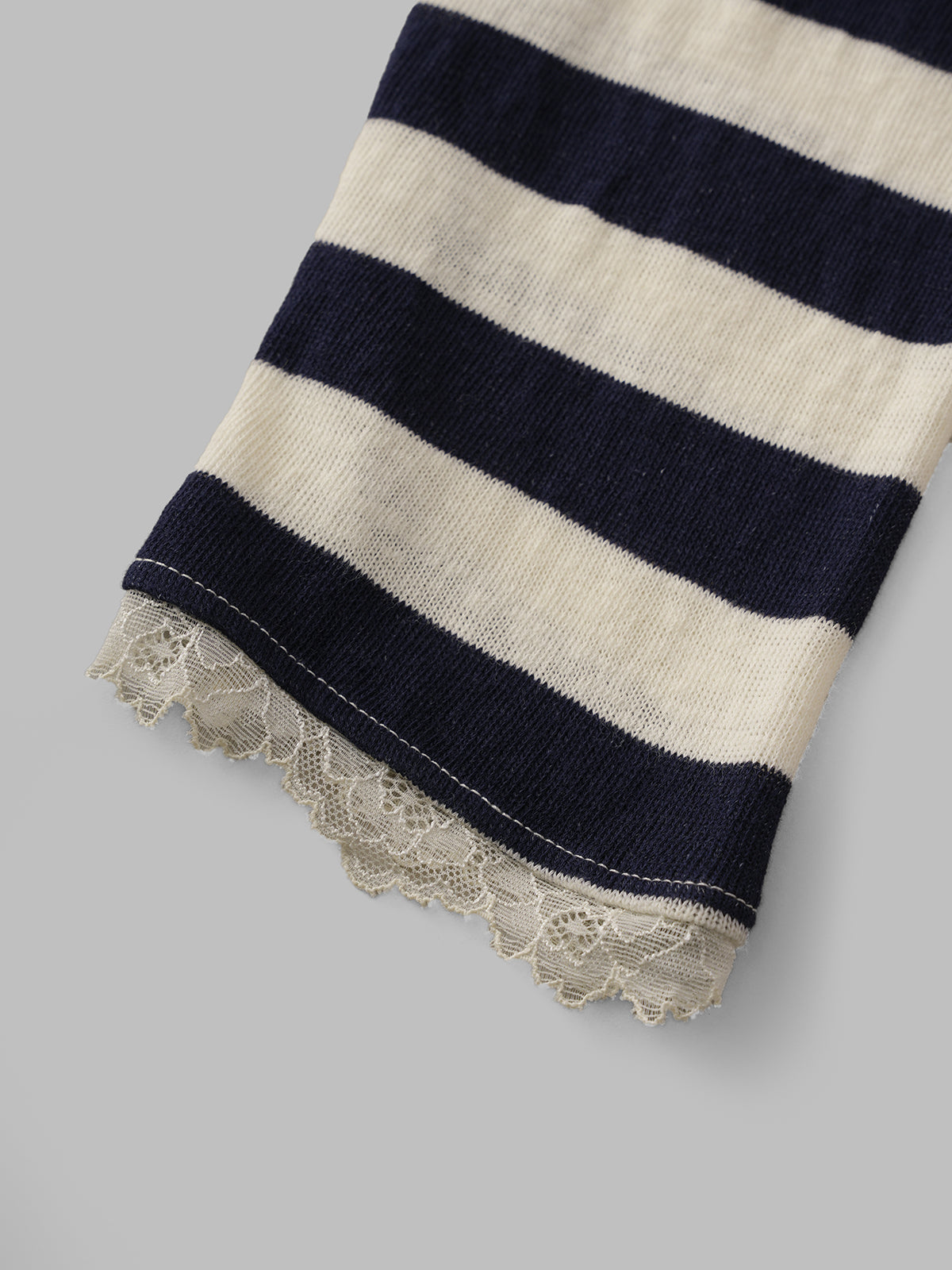 Open Agenda Stripe Top – Black Ivory