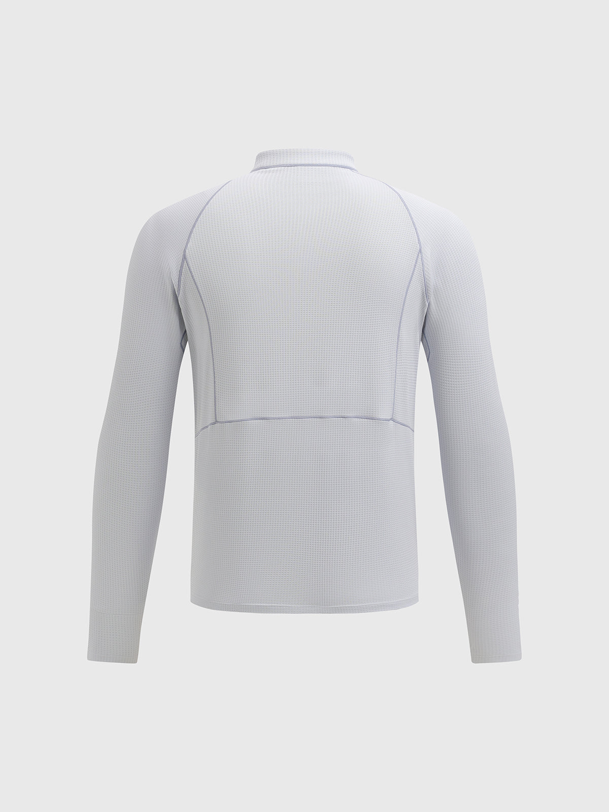 Frost Grid Sweater - Light Grey