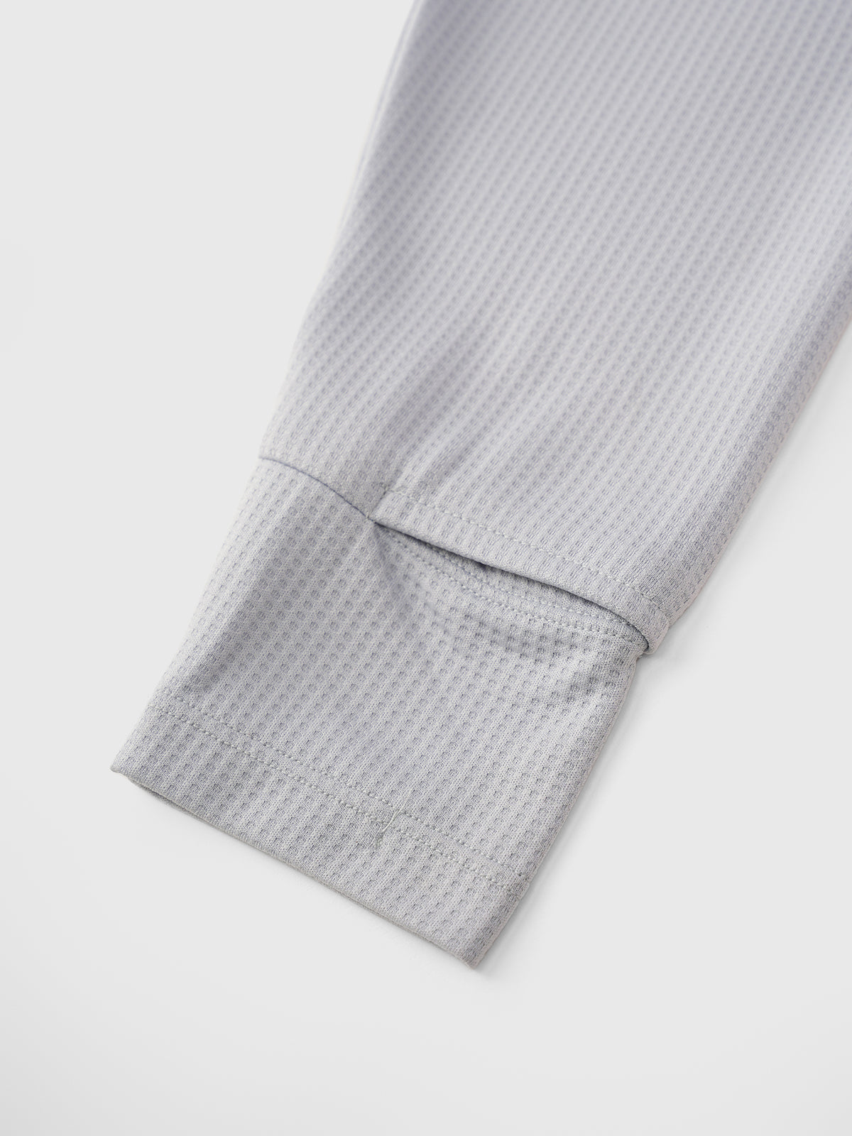Frost Grid Sweater - Light Grey