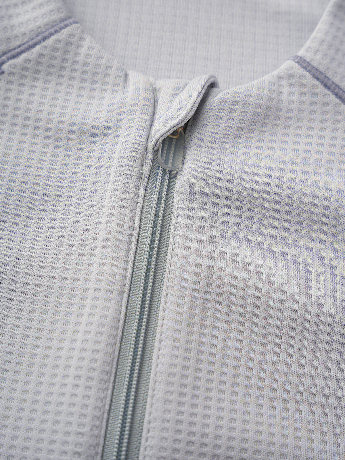 Frost Grid Sweater - Light Grey