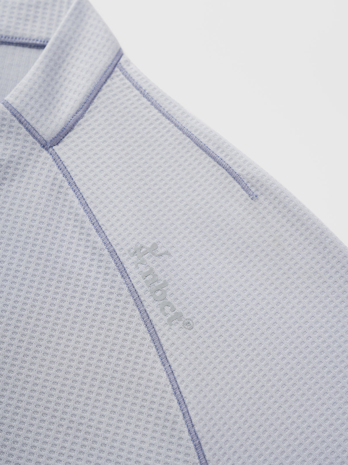 Frost Grid Sweater - Light Grey