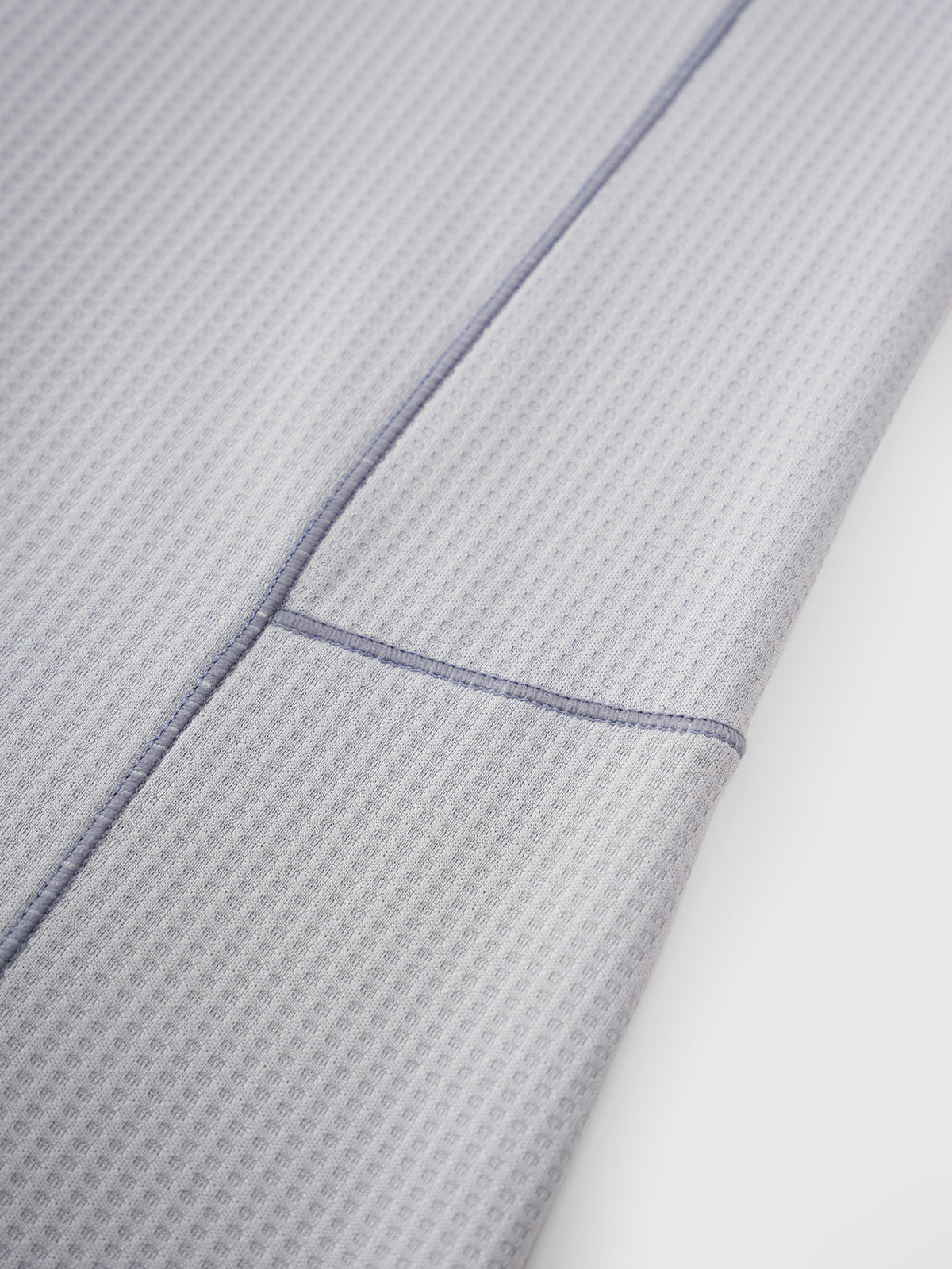Frost Grid Sweater - Light Grey