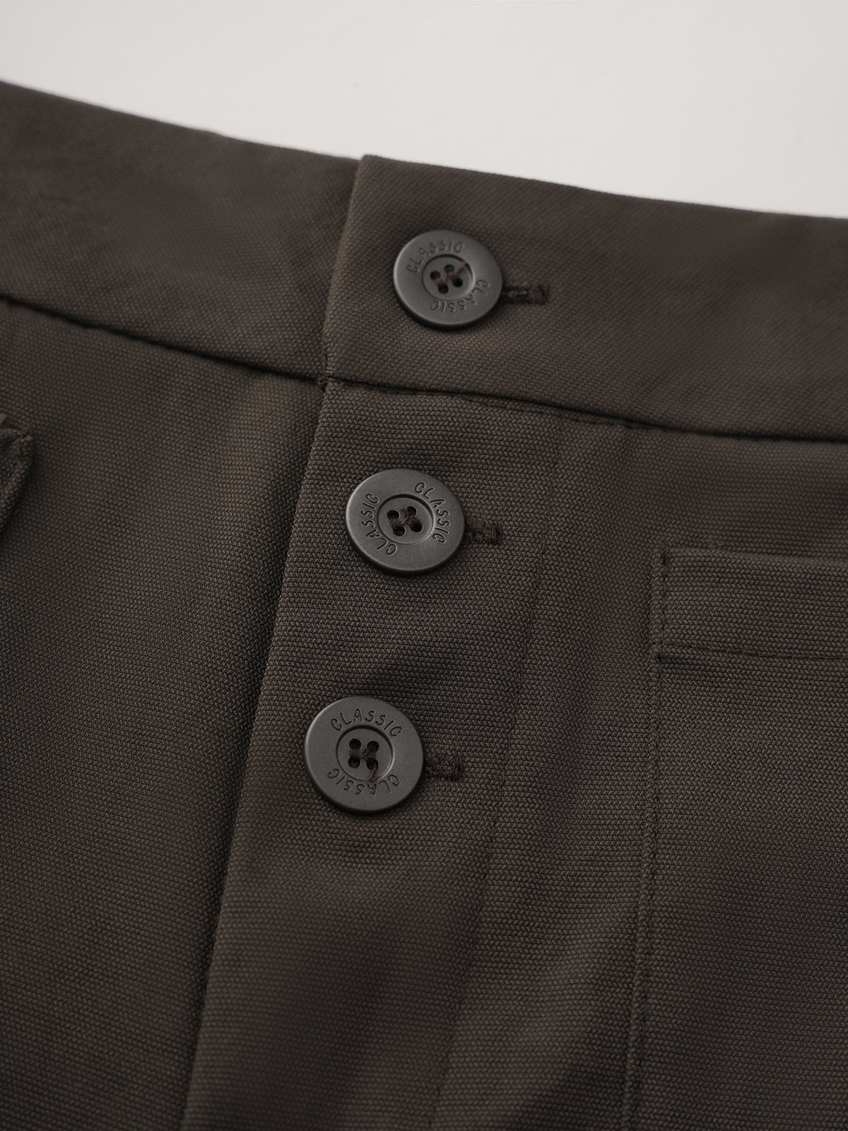 Velvet Trace Pants – Coffee Brown