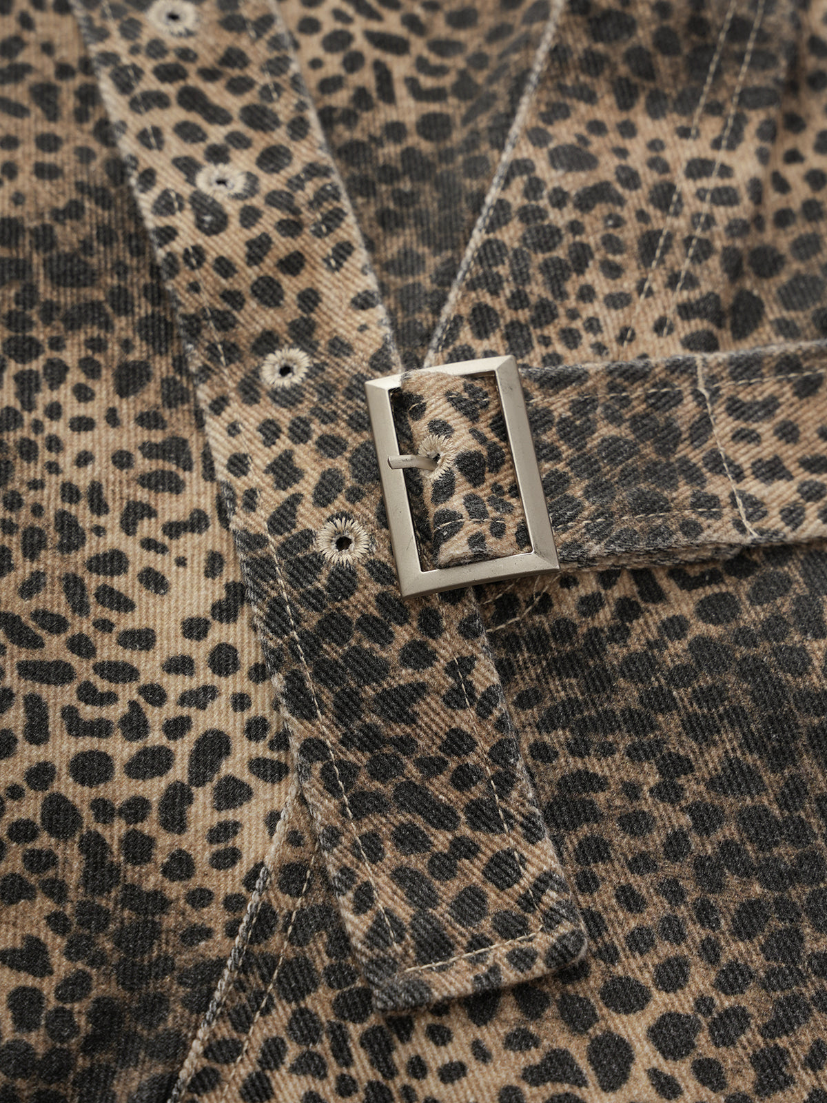 Leopard Wide-Leg Pants