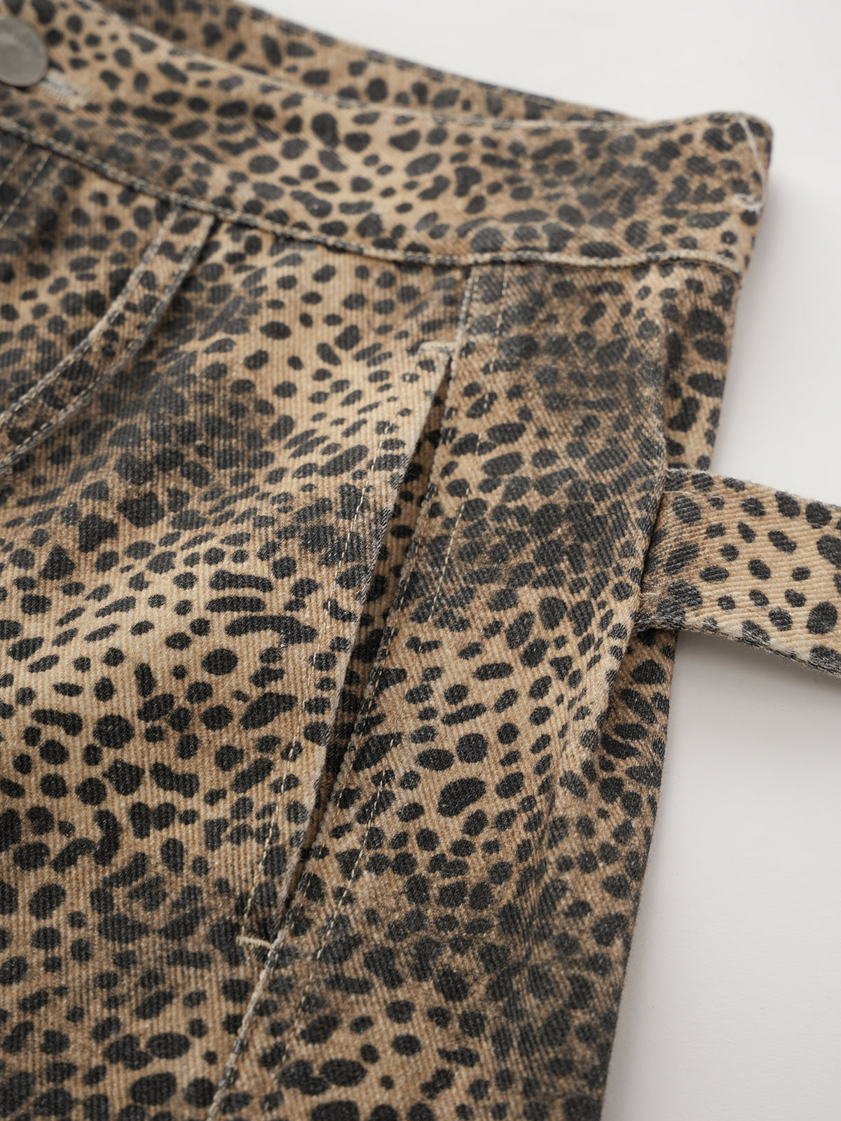 Leopard Wide-Leg Pants