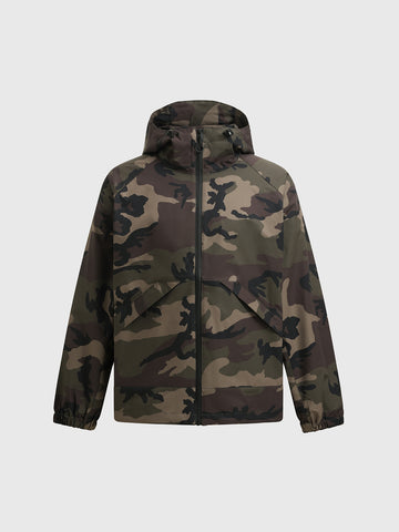 Urban Forest Camo Windbreaker – Army Green