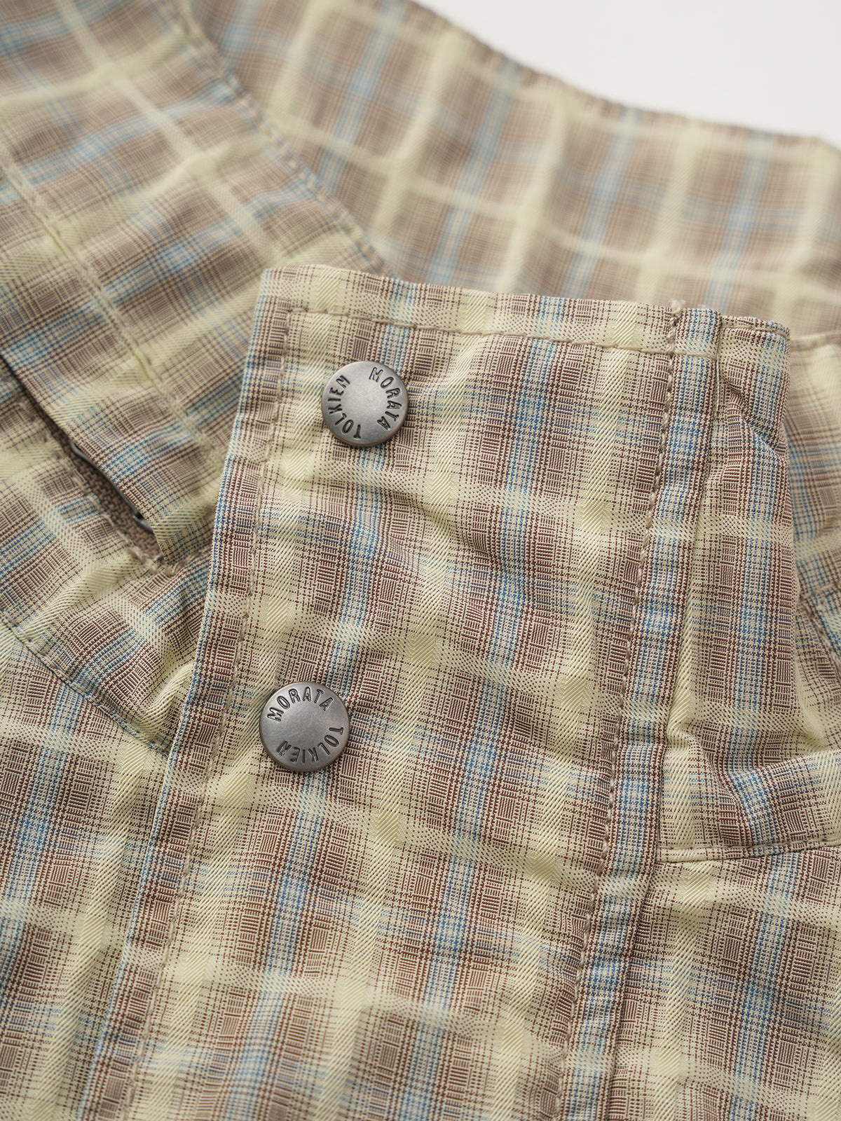 Grid Rush Windbreaker – Lime Beige