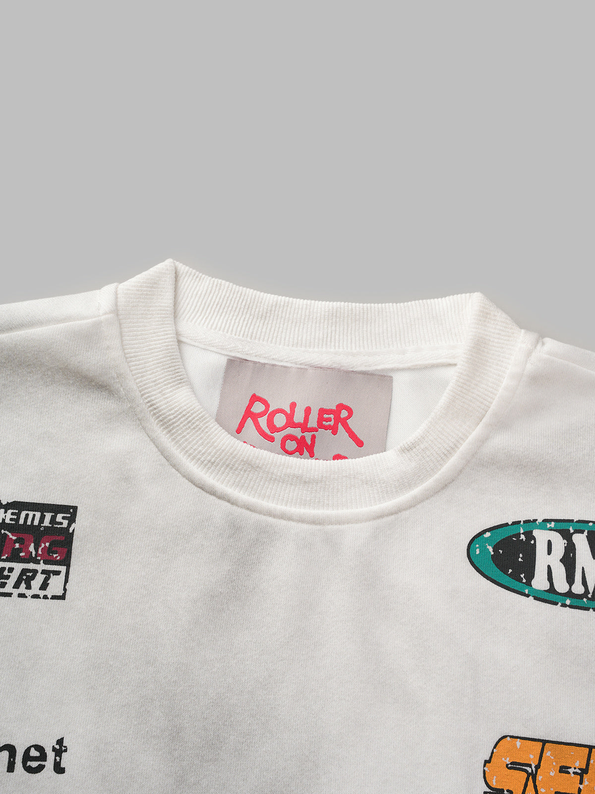 F1 Rush Sweatshirt – Smog White