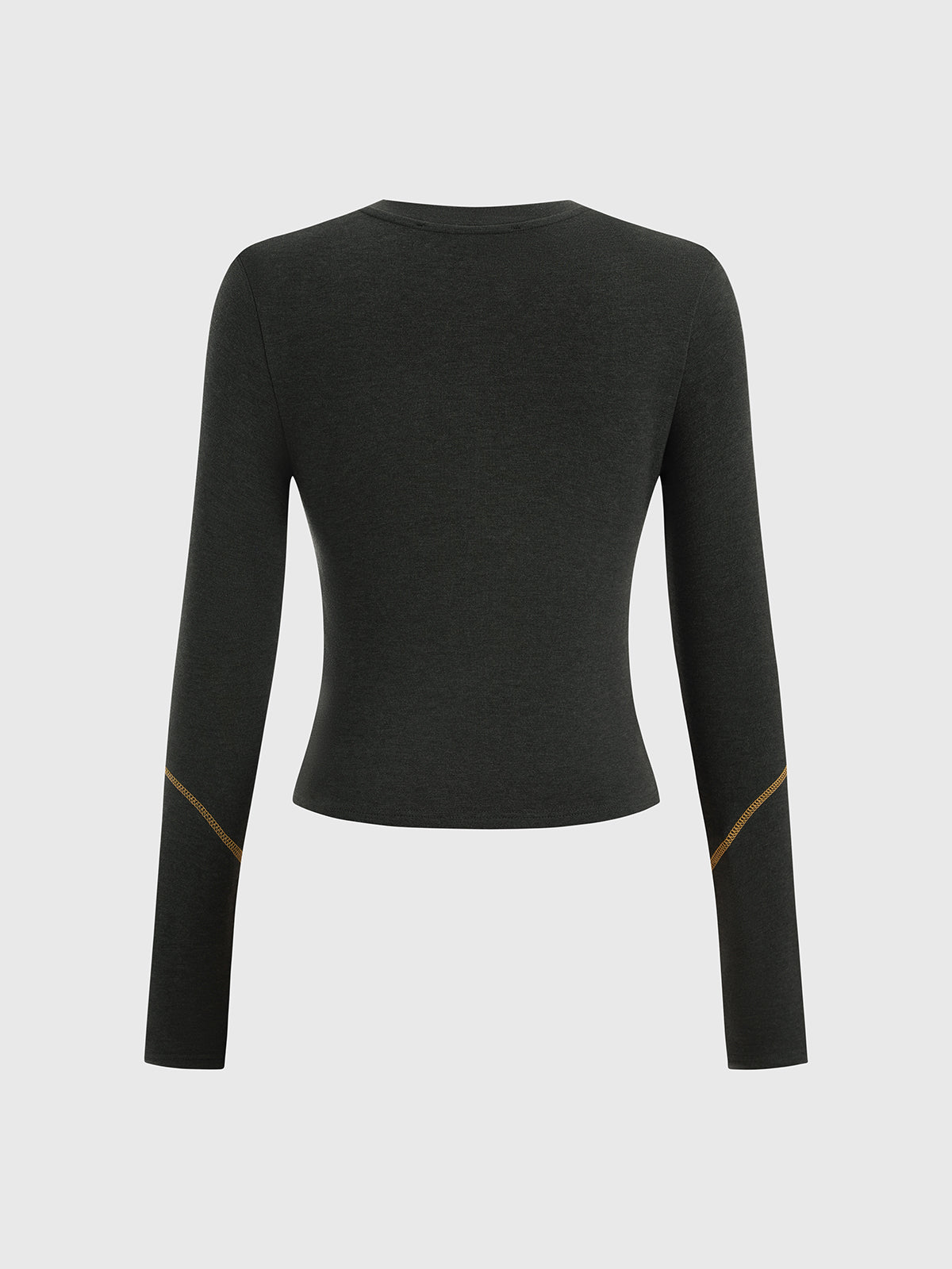 Track Whisper Tee – Charcoal Burgundy