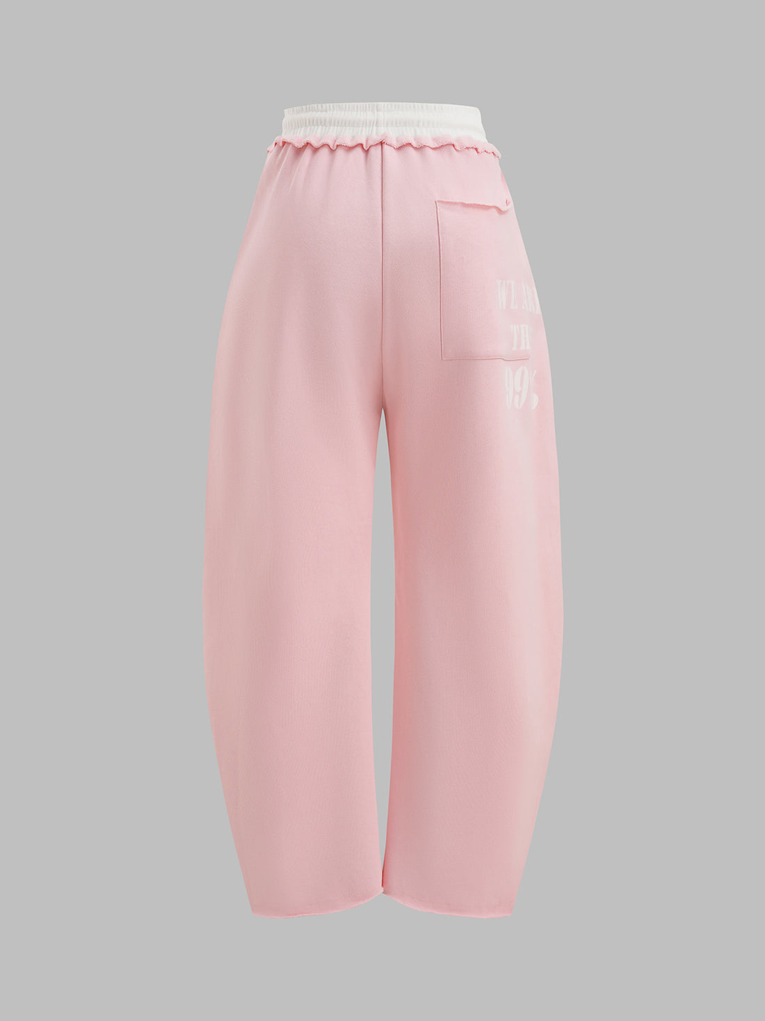 Ribbon Break Pants – Baby Pink