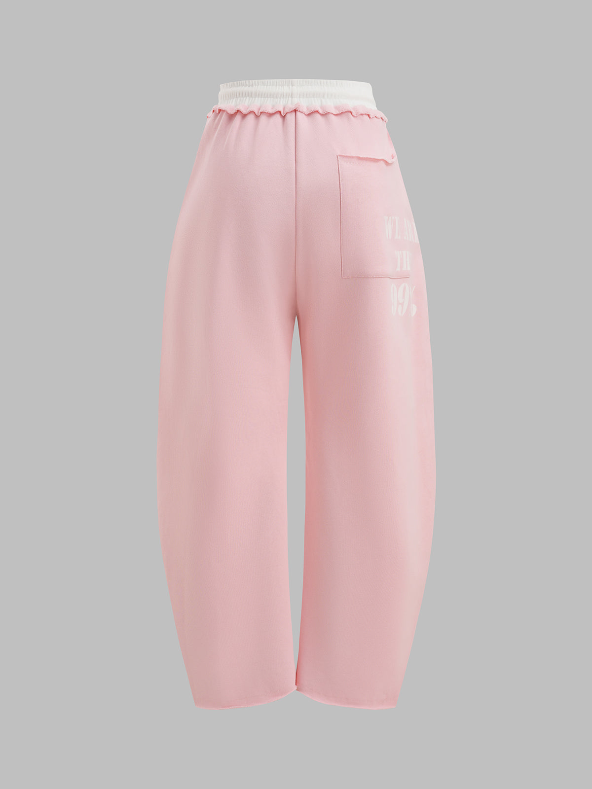 Ribbon Break Pants – Baby Pink