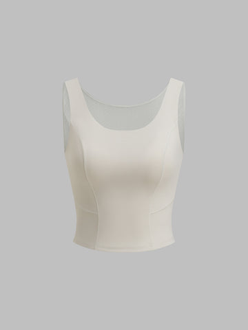 Studio Form Yoga Tank – Cream Beige