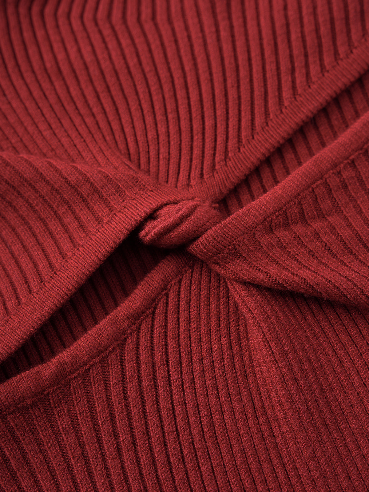 Muse Edit Top – Wine Red