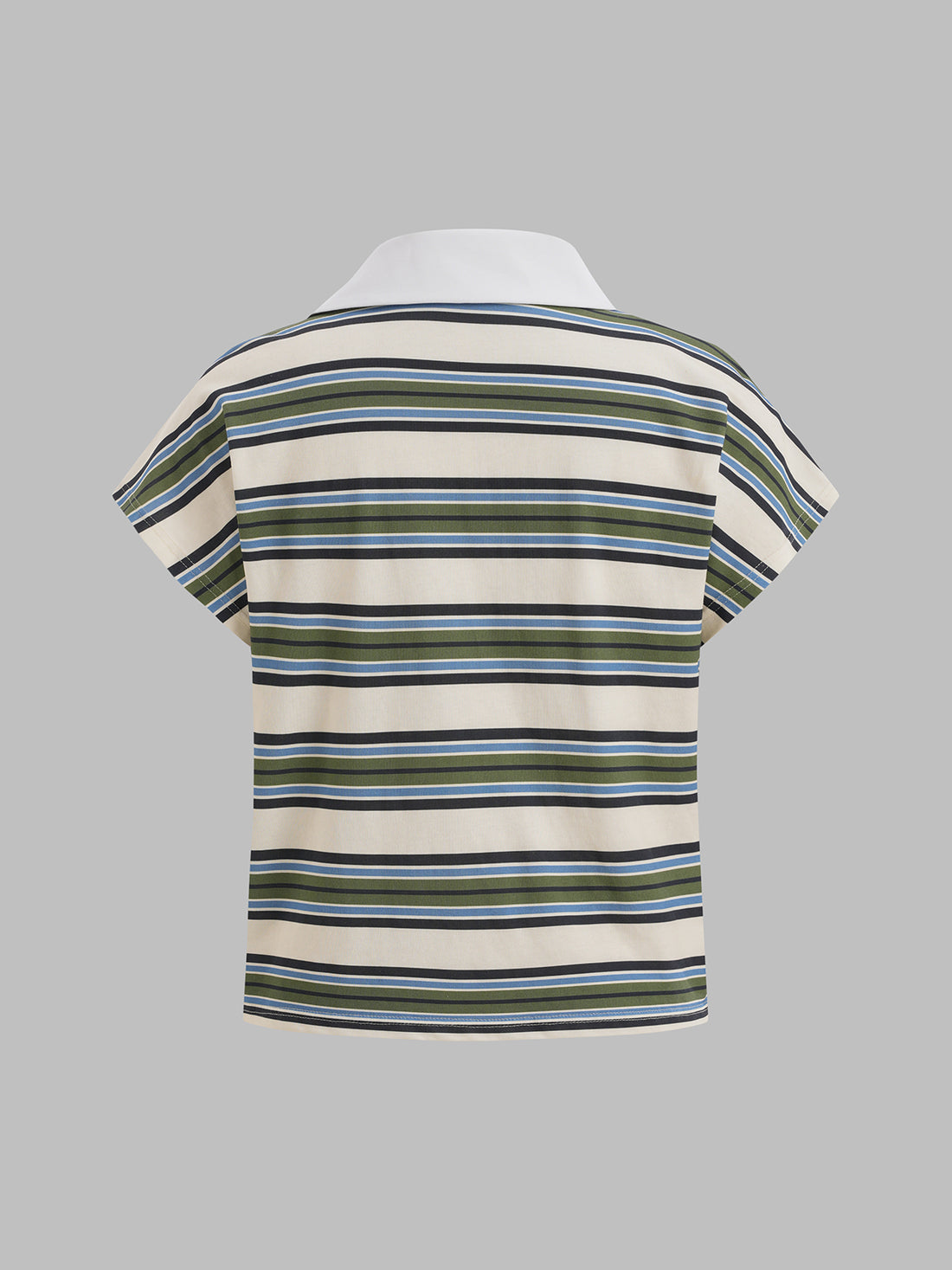 Quiet Parade Top – Cream Stripe