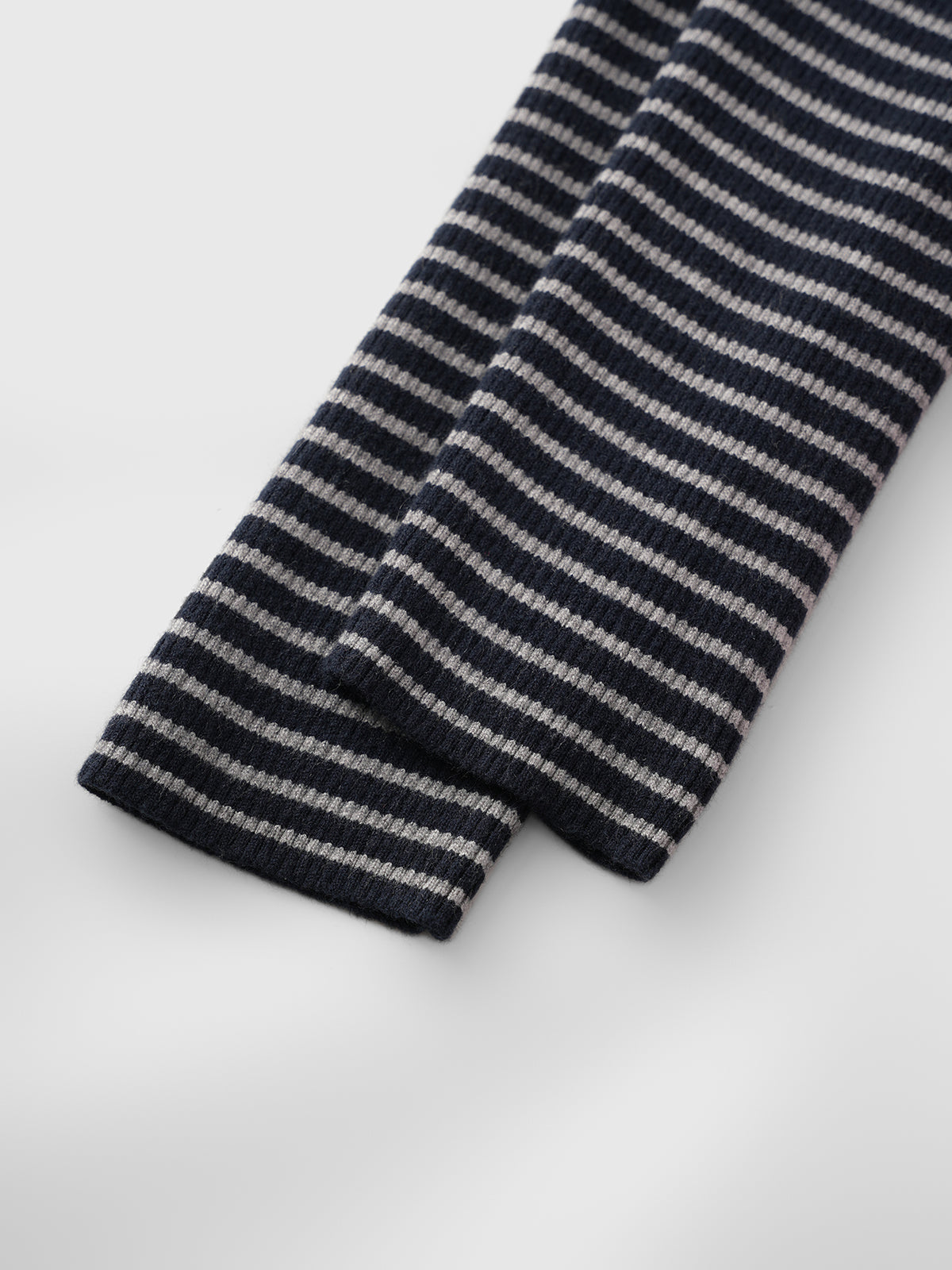 Marble Toast Top – Indigo Cream