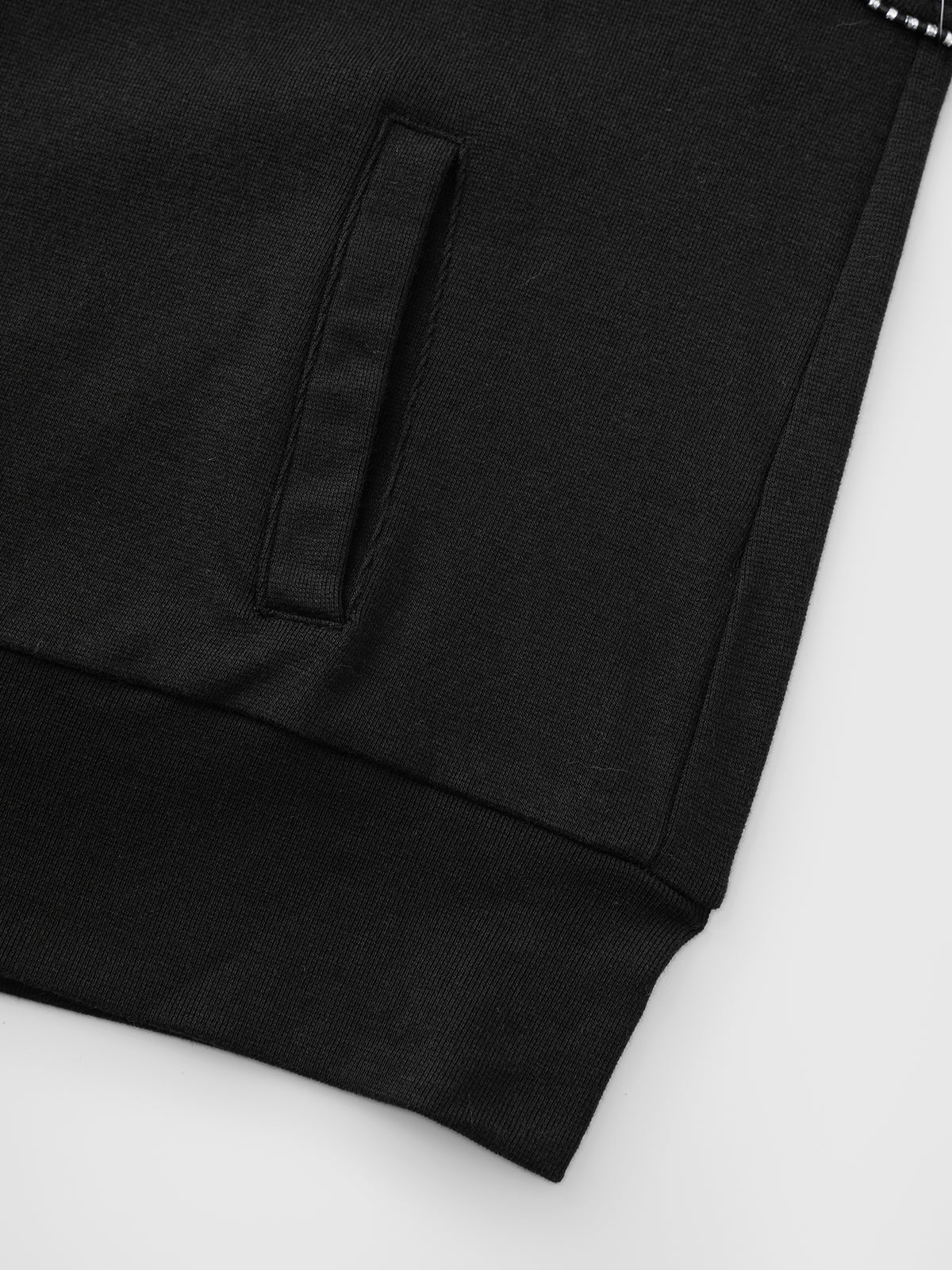 Center Stage Hoodie – Ink Black