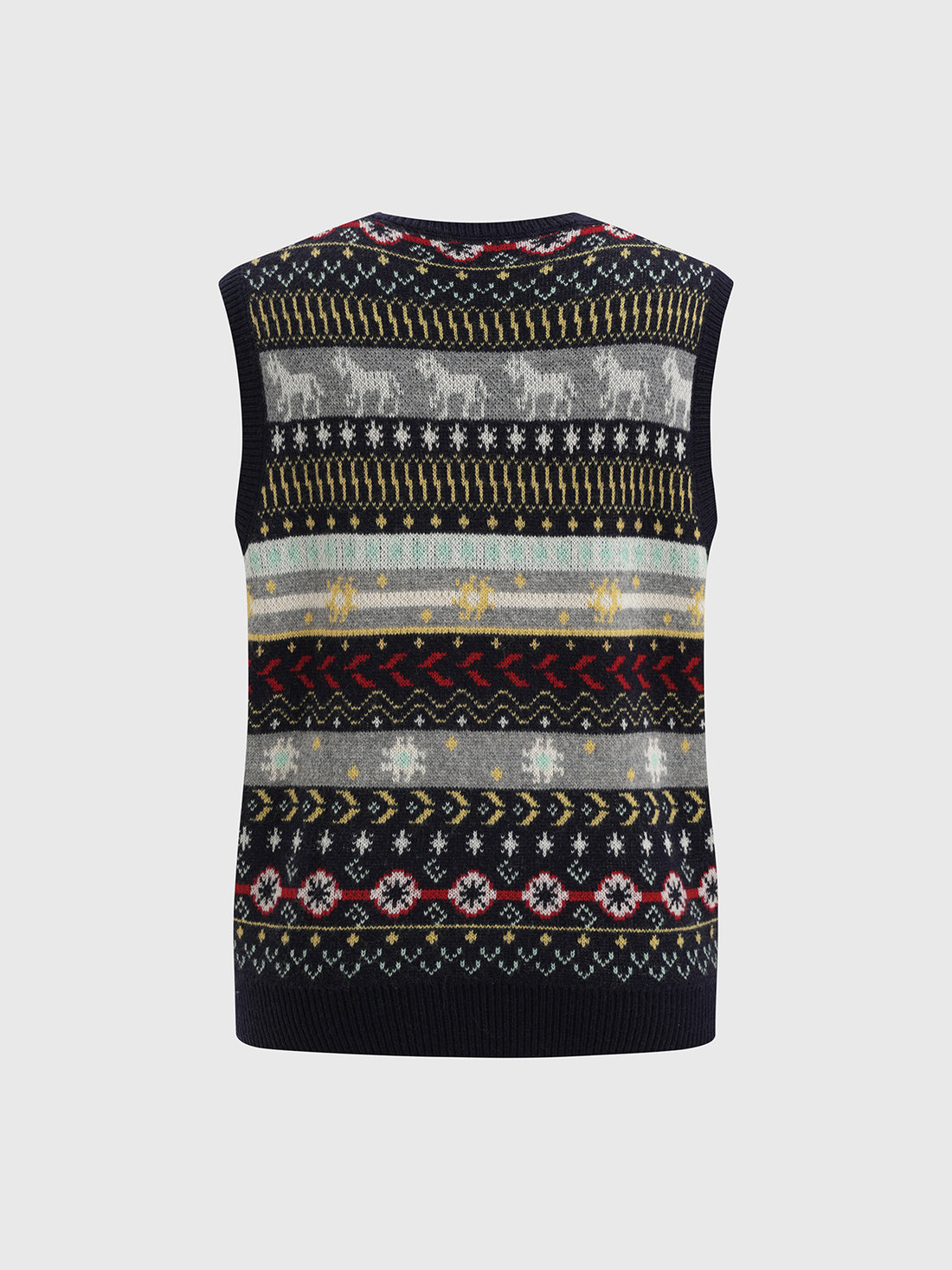 Echo Knit Vest – Night Mix
