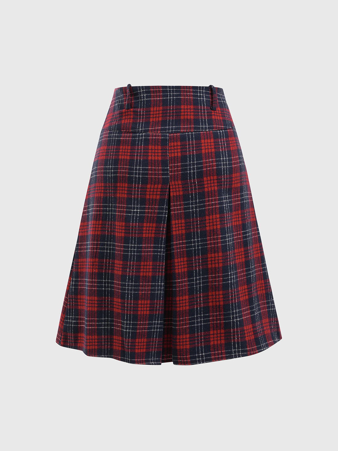Library Hour Skirt – Red Check