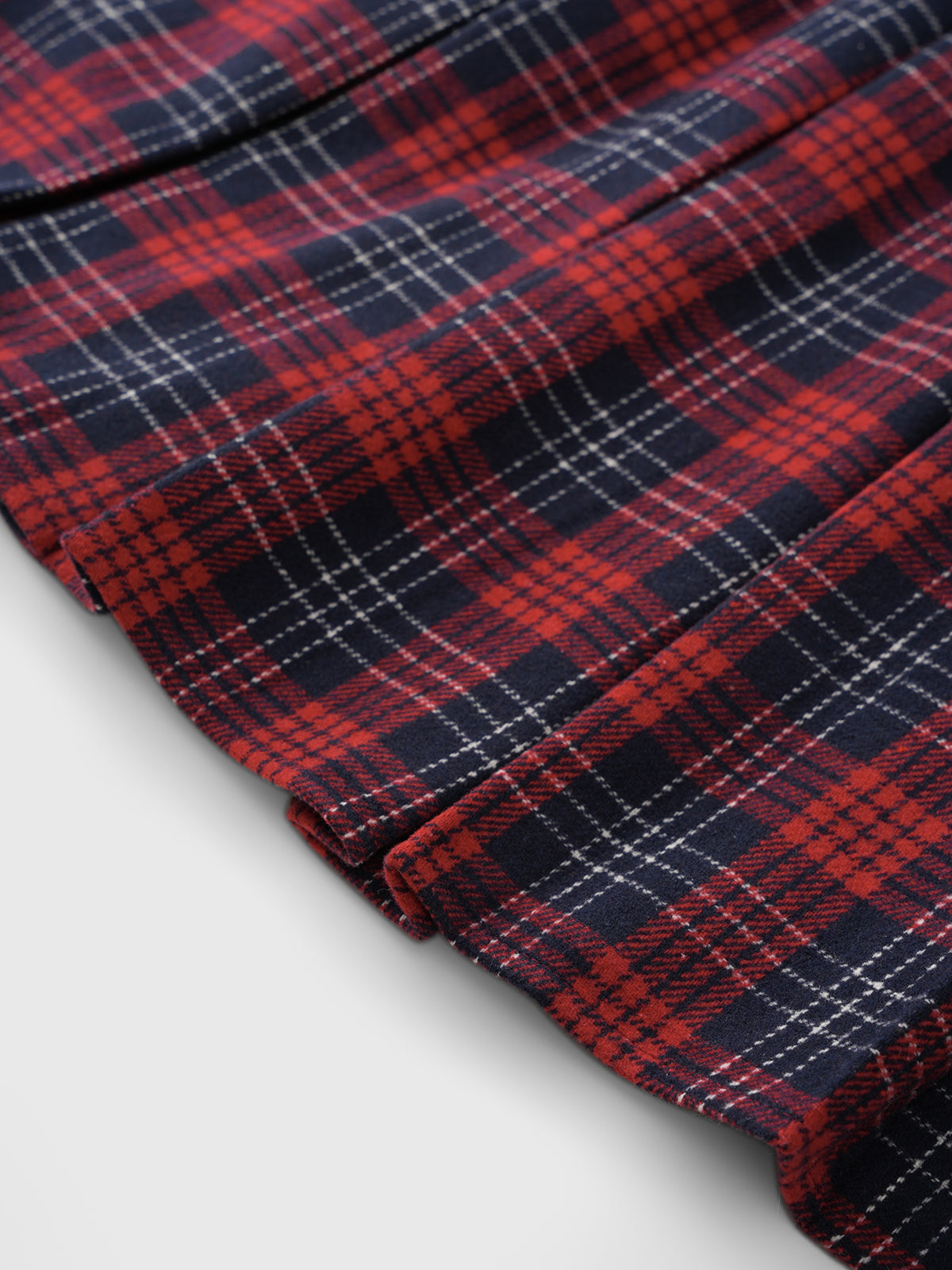 Library Hour Skirt – Red Check