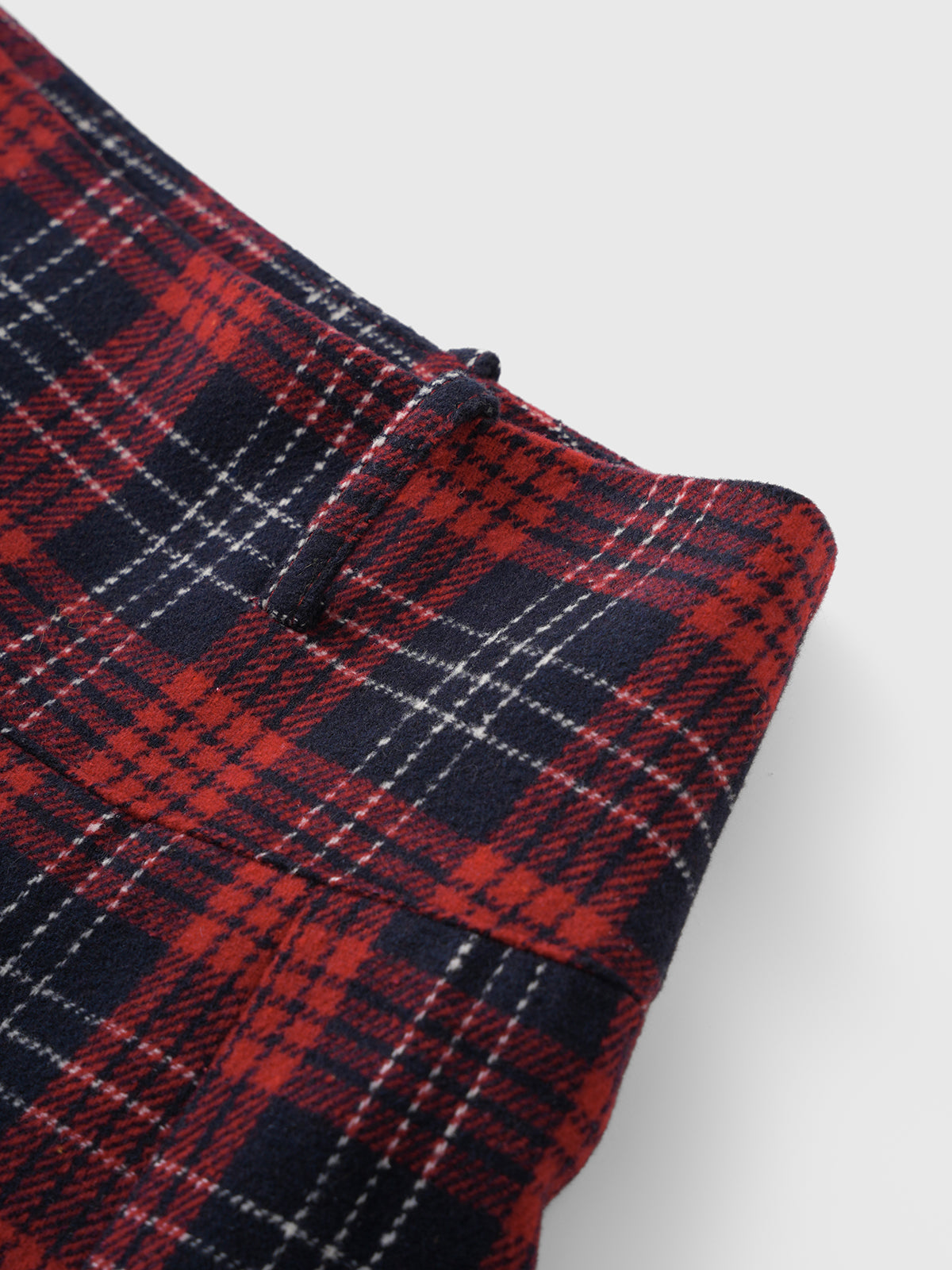 Library Hour Skirt – Red Check