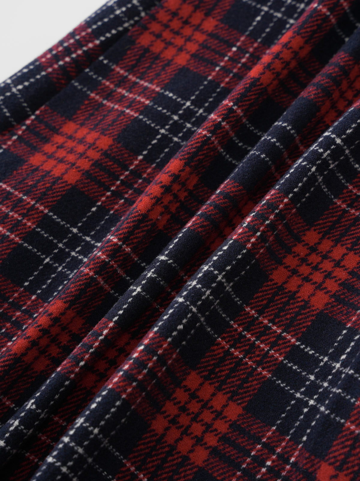 Library Hour Skirt – Red Check