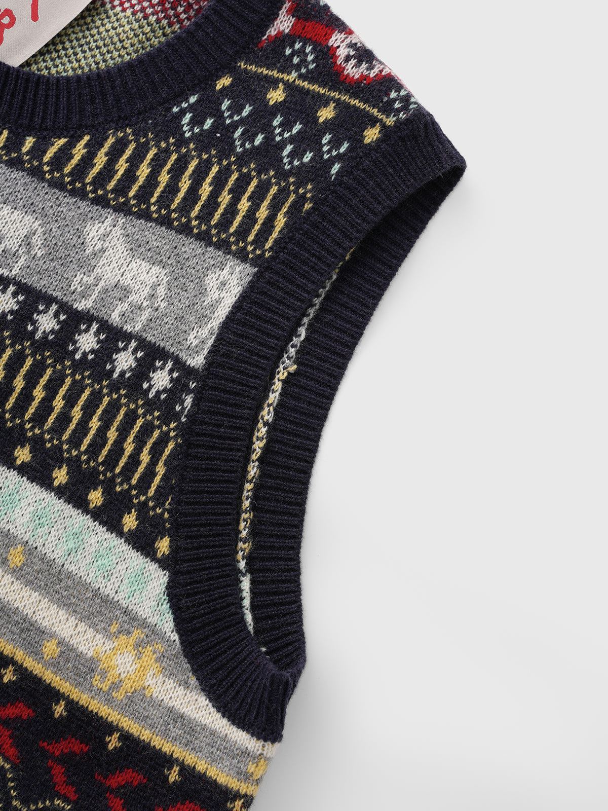 Echo Knit Vest – Night Mix