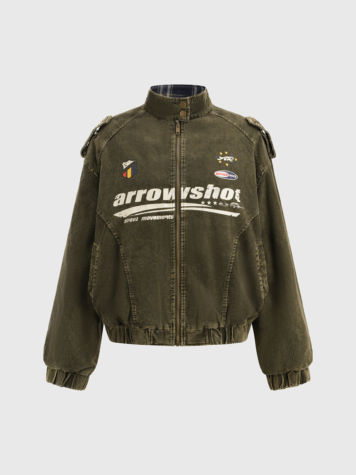 Arrow Stand Jacket – Olive Cord