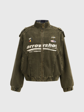 Arrow Stand Jacket – Olive Cord