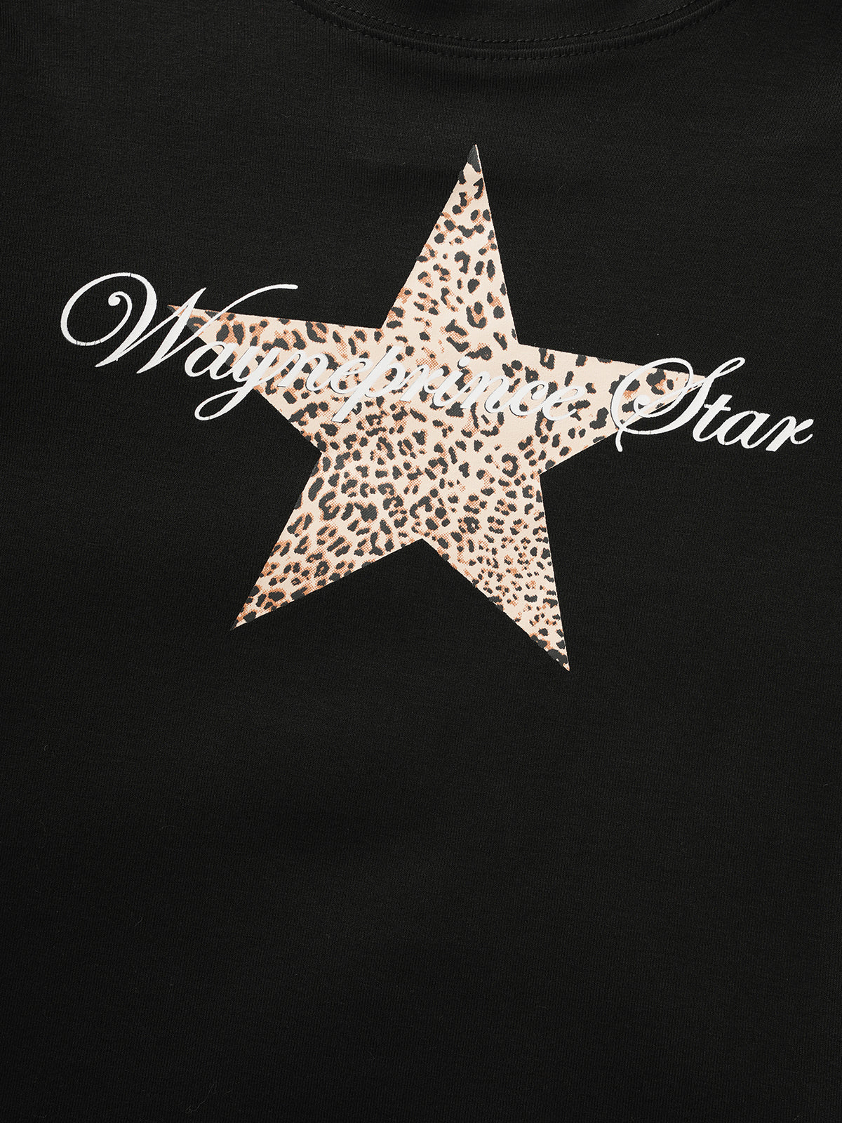 Star Cue Tee – Jet Cream