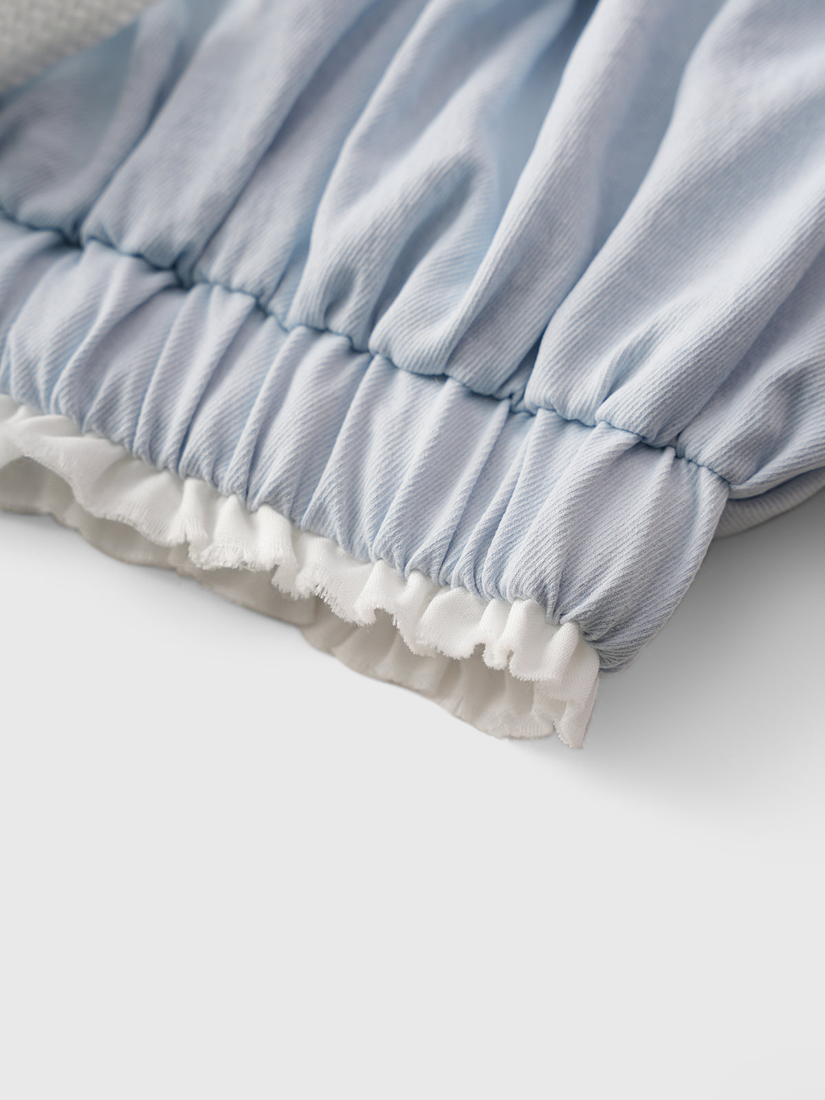 Cotton Cloud Skirt – Ice Blue