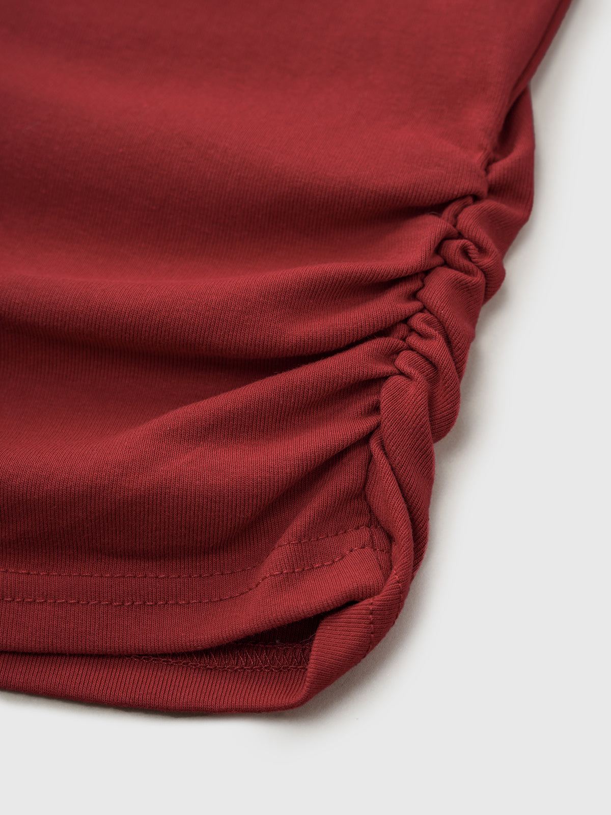Half-Serious 93 Top – Brick Red