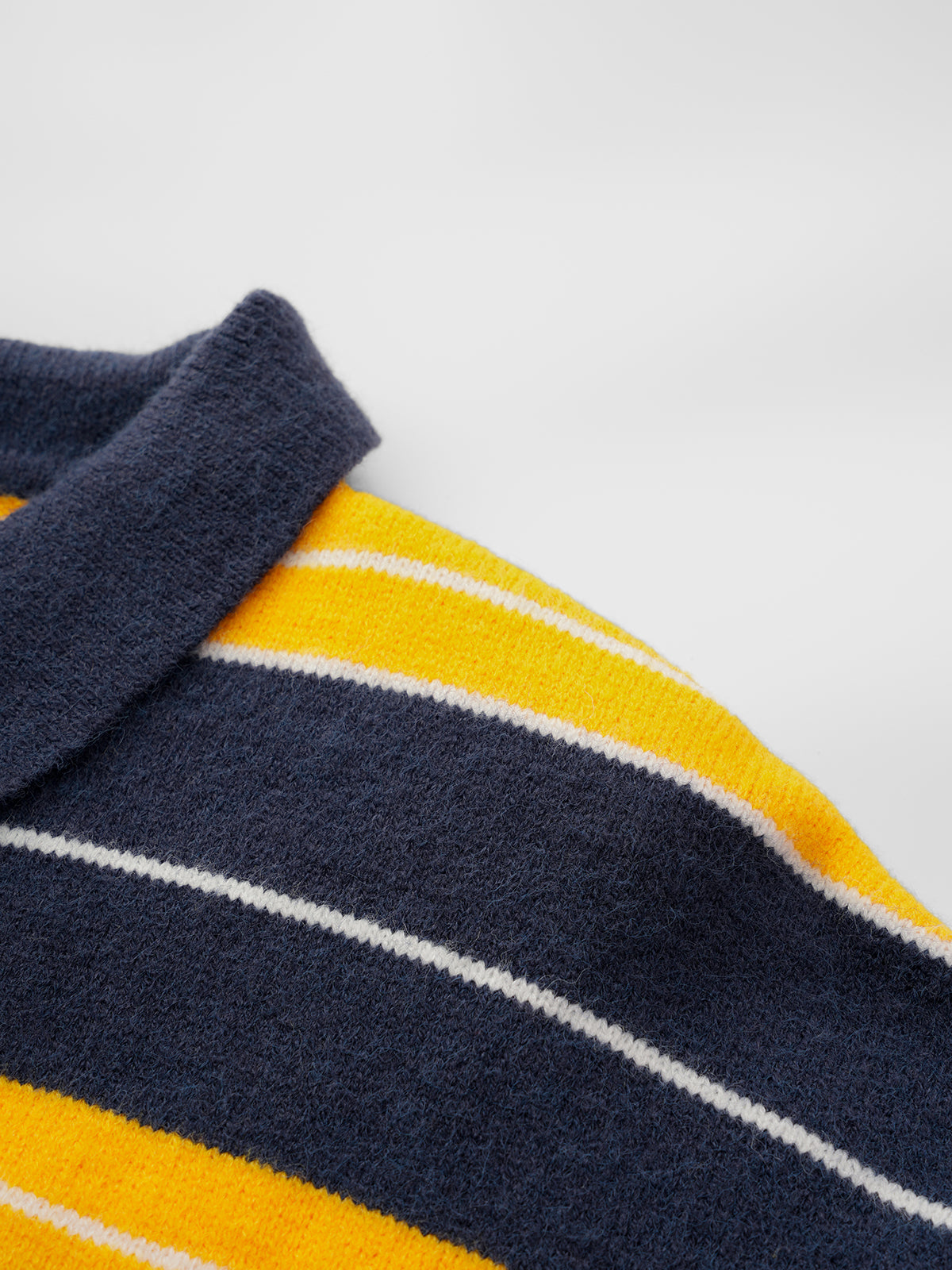 Snack Break Knit Polo – Navy Butter