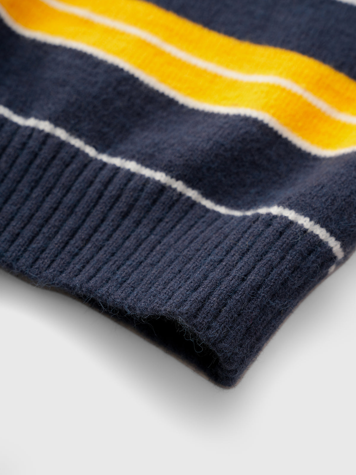 Snack Break Knit Polo – Navy Butter