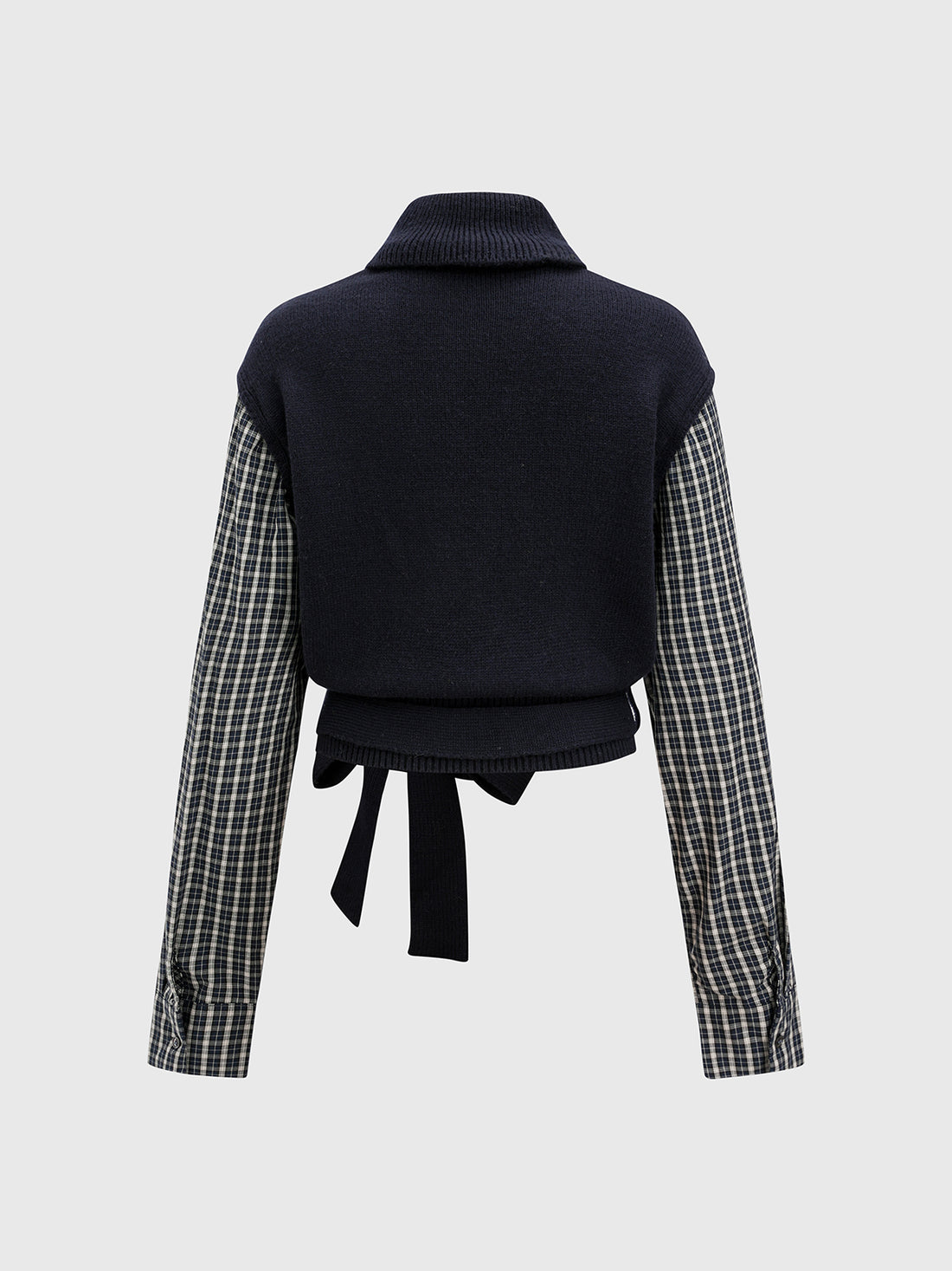 Studio Break Knit – Ink Cream