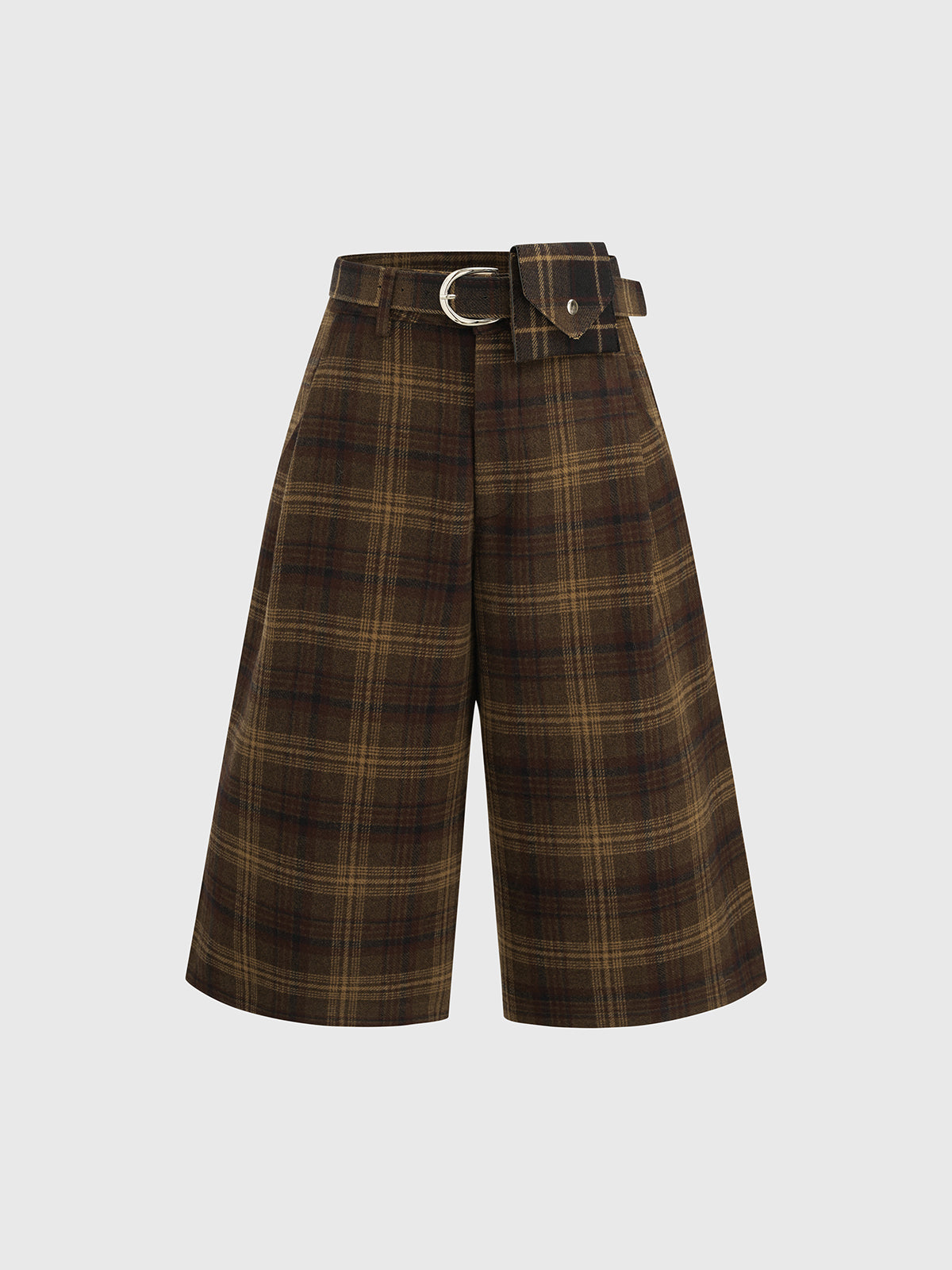 Quiet Route Pants – Mocha Grid