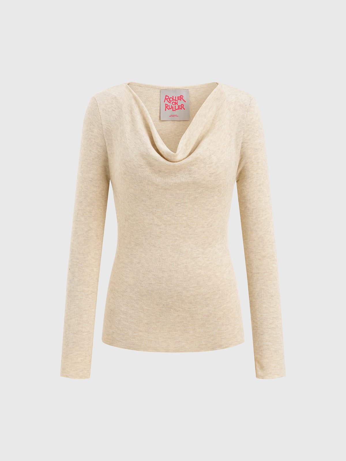 Tender Trace Knit Top – Cream Sand