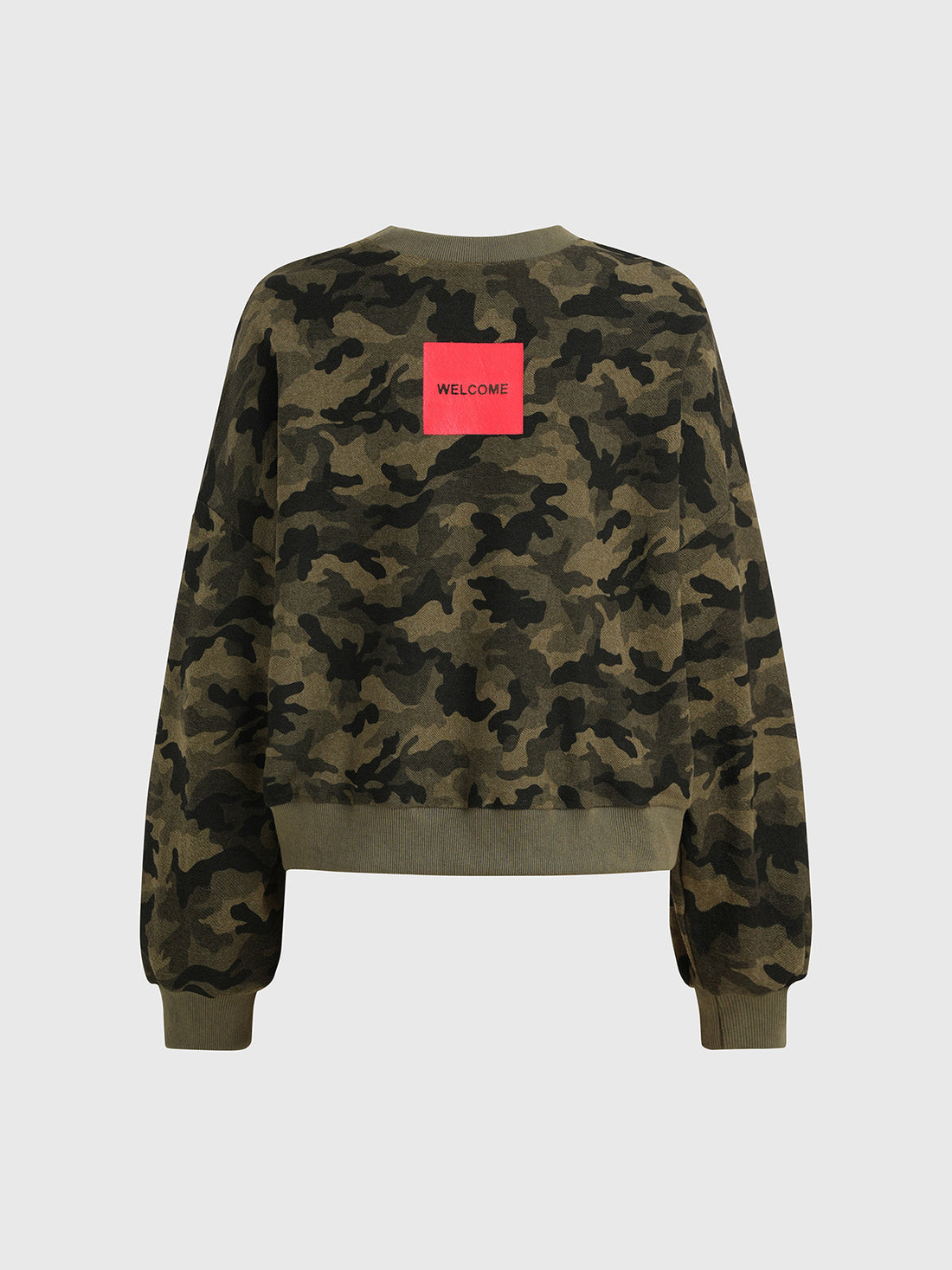 Detention Squad Sweatshirt – Camo Green