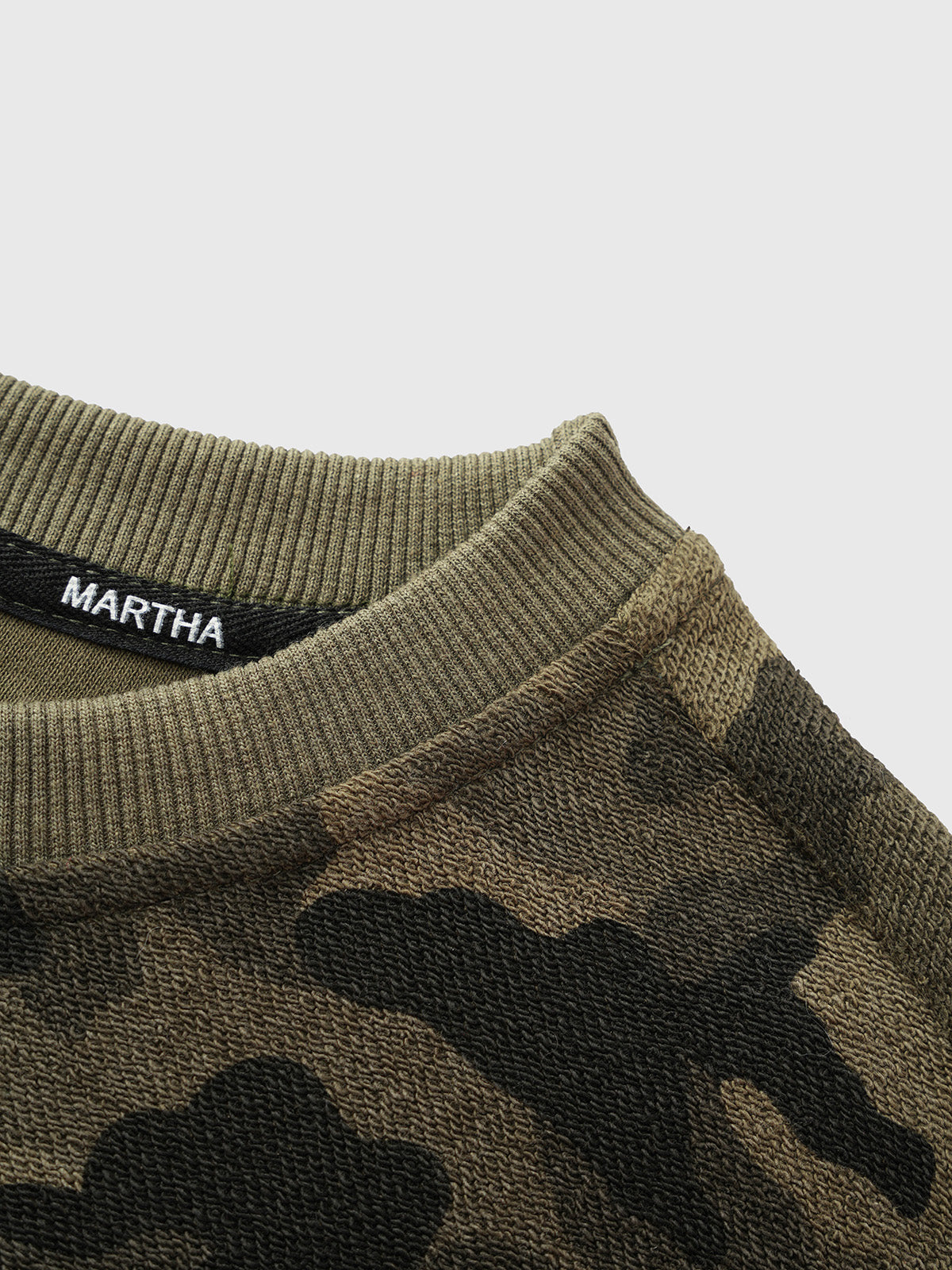 Detention Squad Sweatshirt – Camo Green
