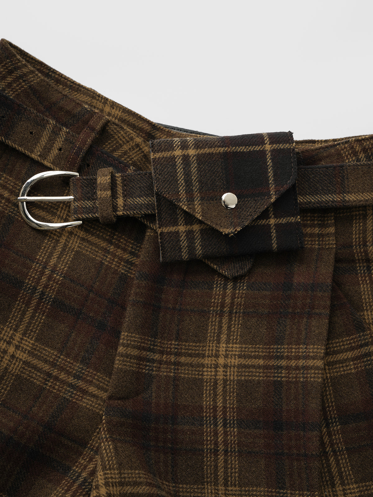 Quiet Route Pants – Mocha Grid