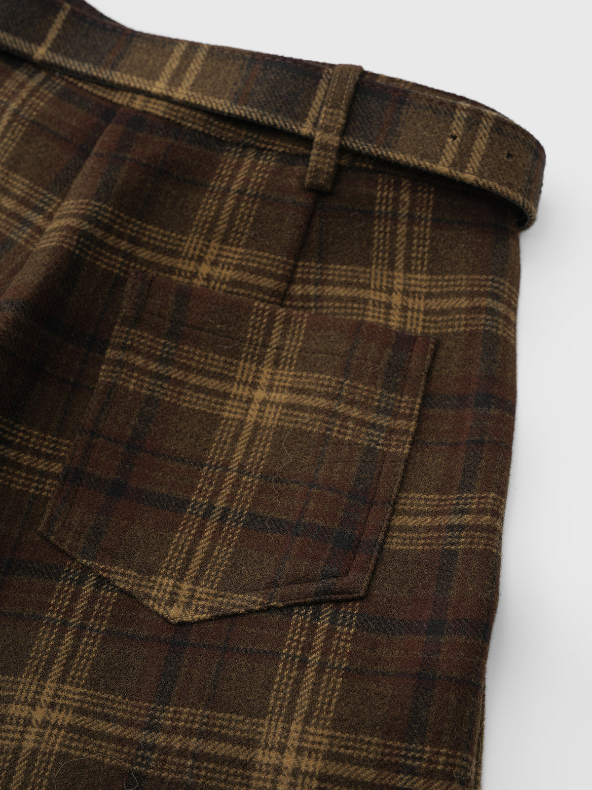 Quiet Route Pants – Mocha Grid