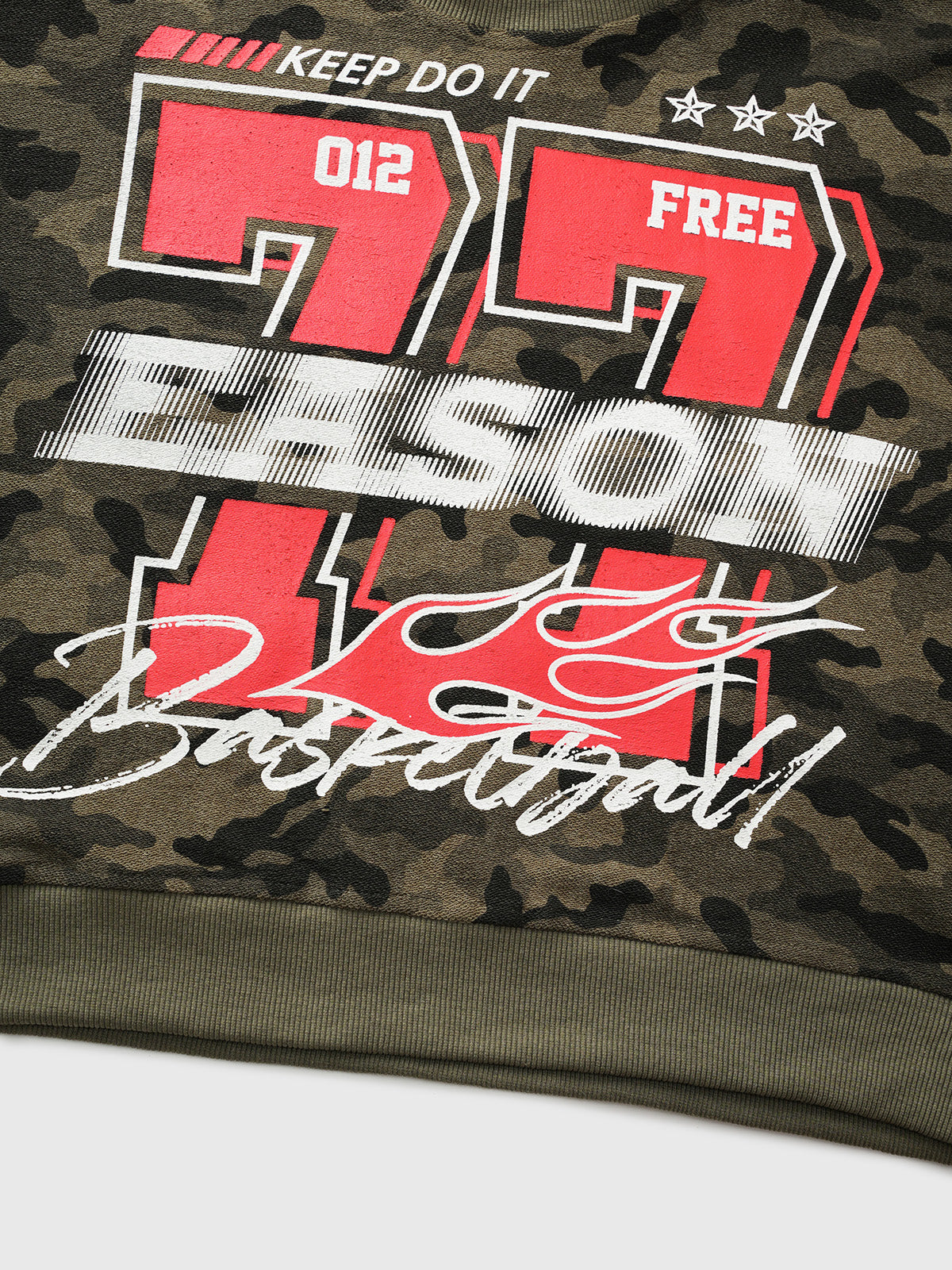 Detention Squad Sweatshirt – Camo Green