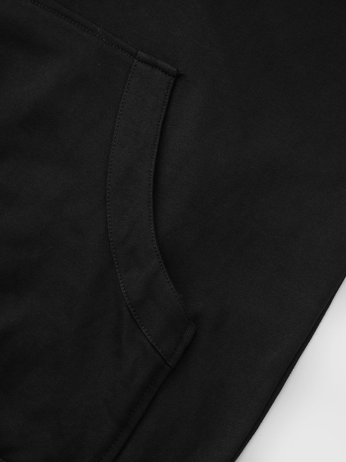 Silent Warm-Up Hoodie – Noir Black