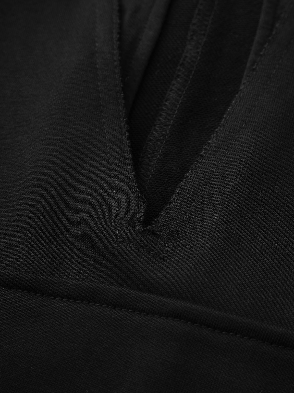Silent Warm-Up Hoodie – Noir Black
