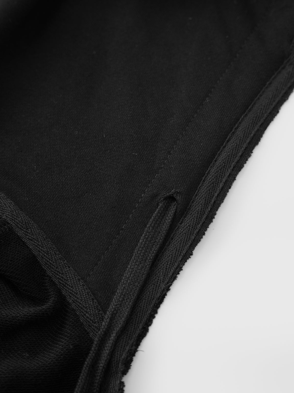 Silent Warm-Up Hoodie – Noir Black