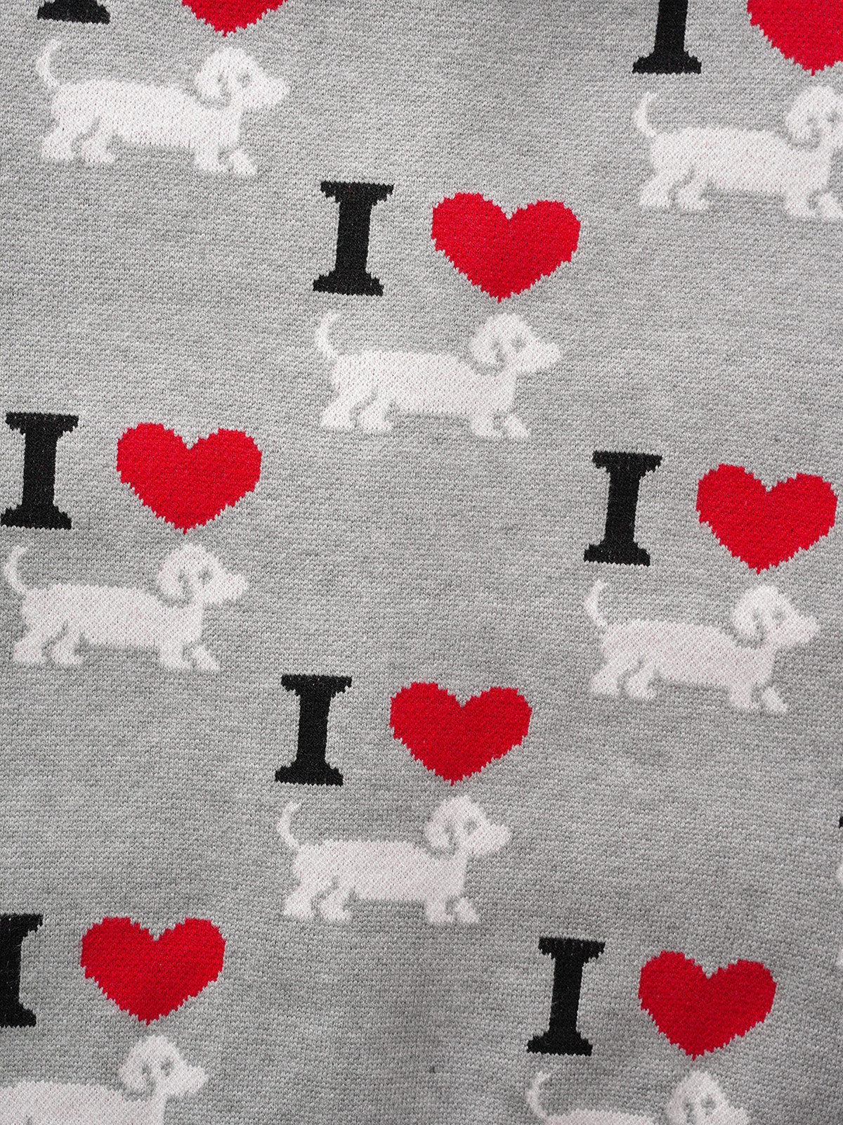Rom-Com Core Sweater – Light Grey