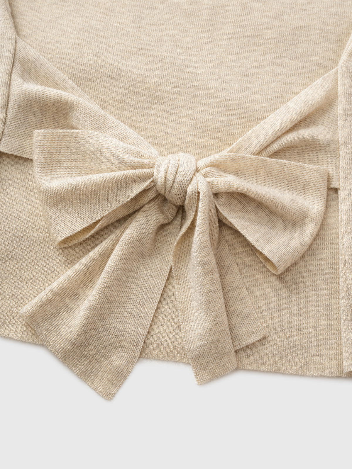 Tender Trace Knit Top – Cream Sand