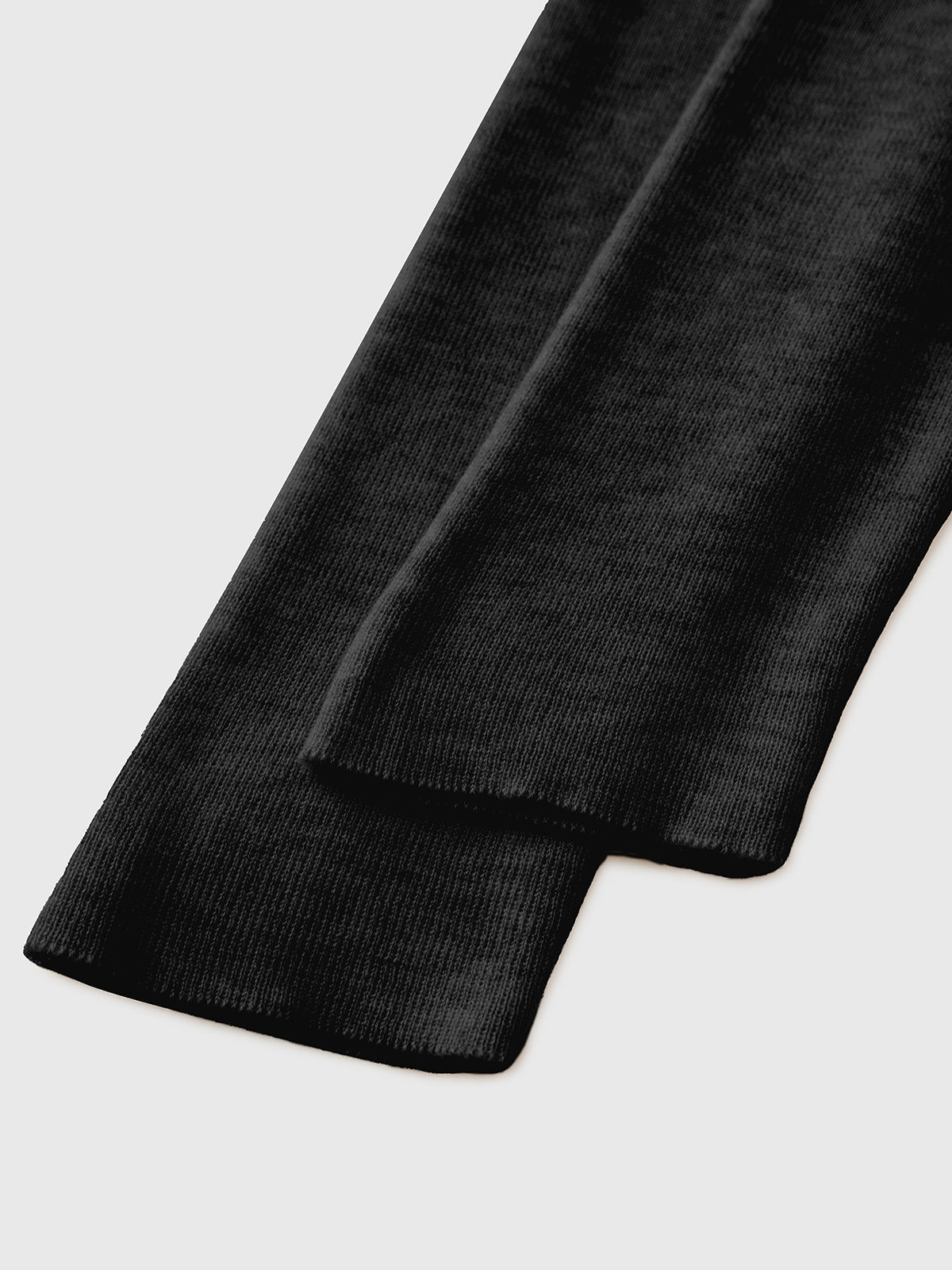 Twilight Bow Knit Top – Deep Black